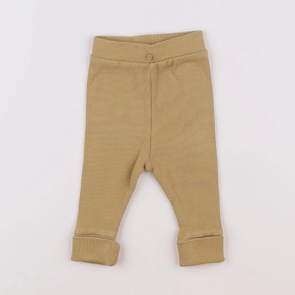 Vertbaudet - legging jaune - 3 mois