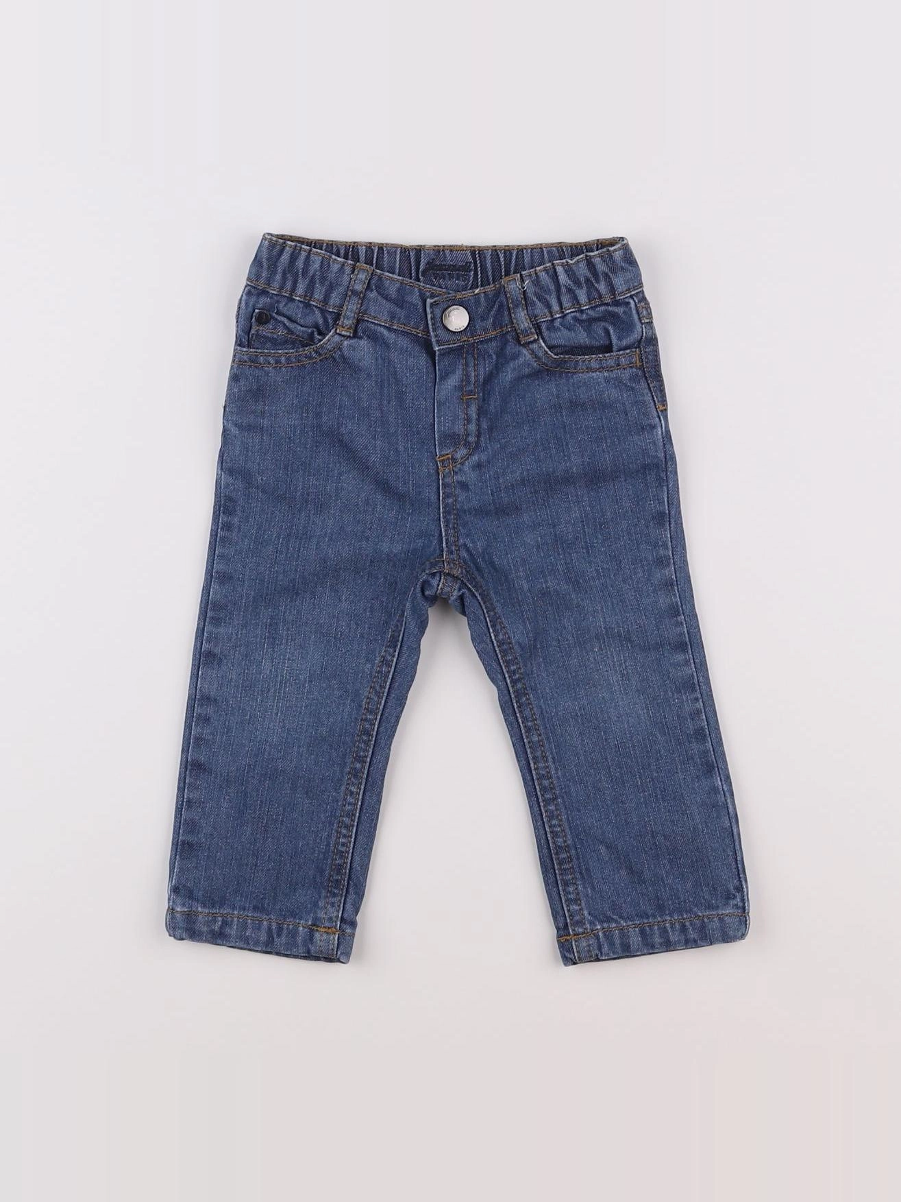 Jacadi - jean bleu - 12 mois