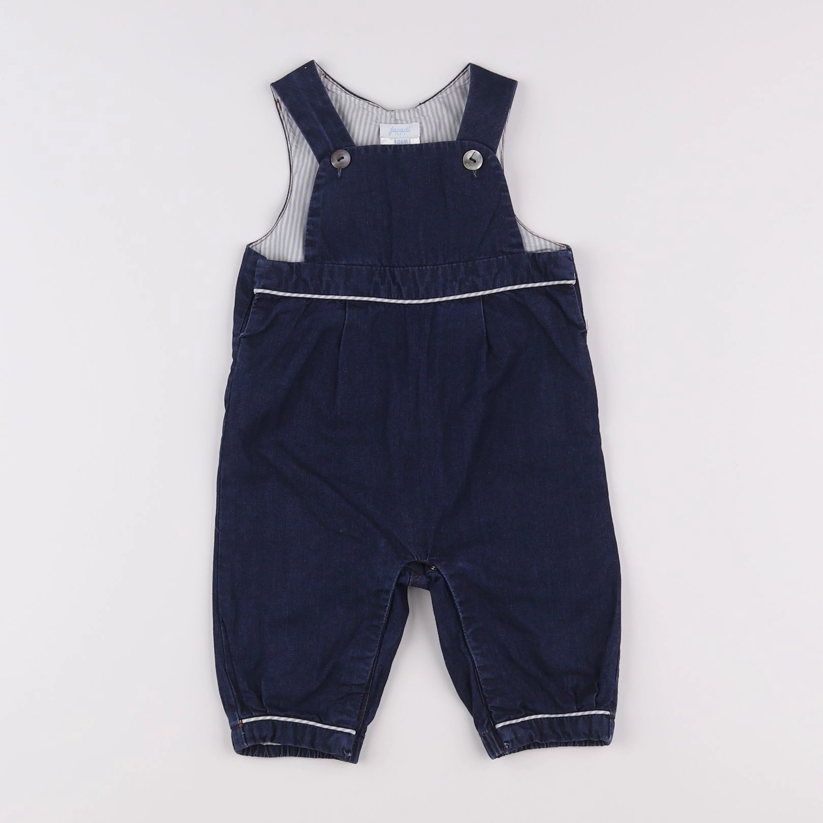 Jacadi - combinaison bleu - 6 mois