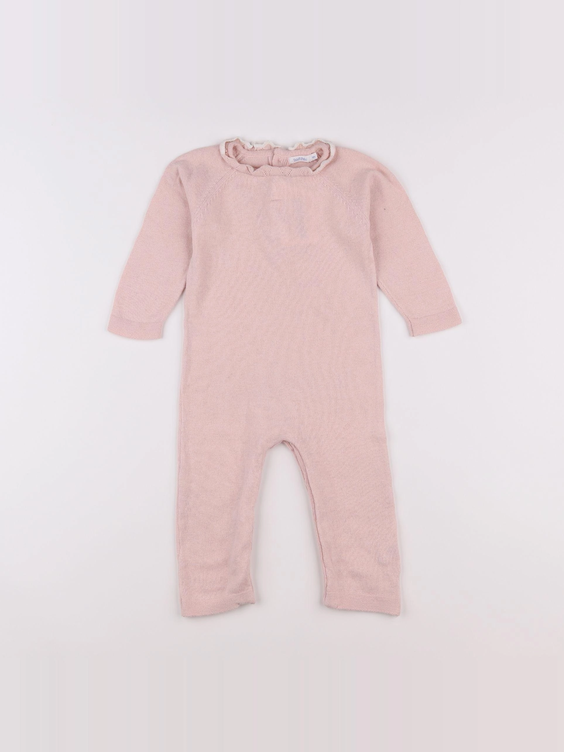 Boutchou - combinaison rose - 9 mois