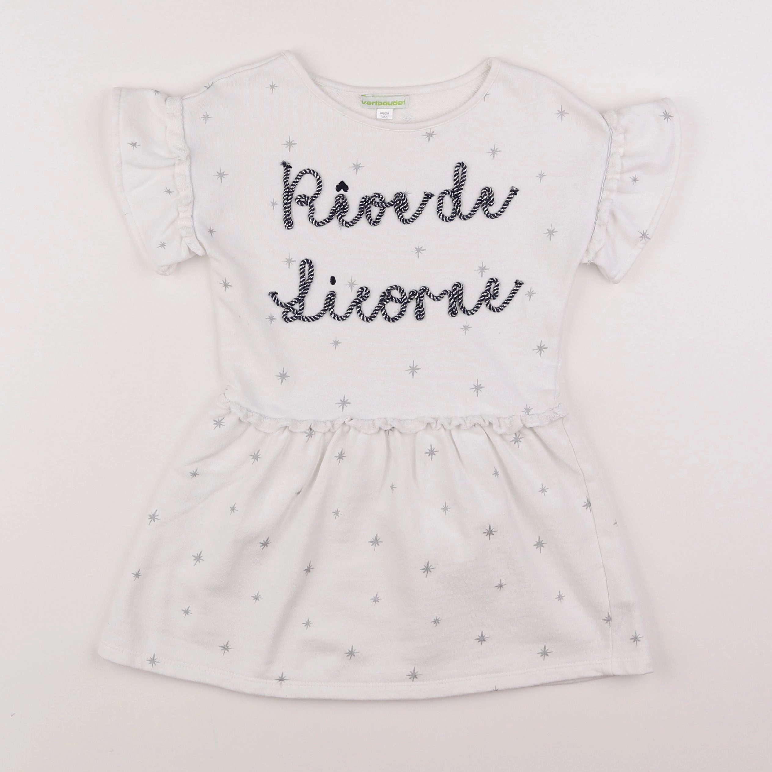 Vertbaudet - robe blanc - 5 ans