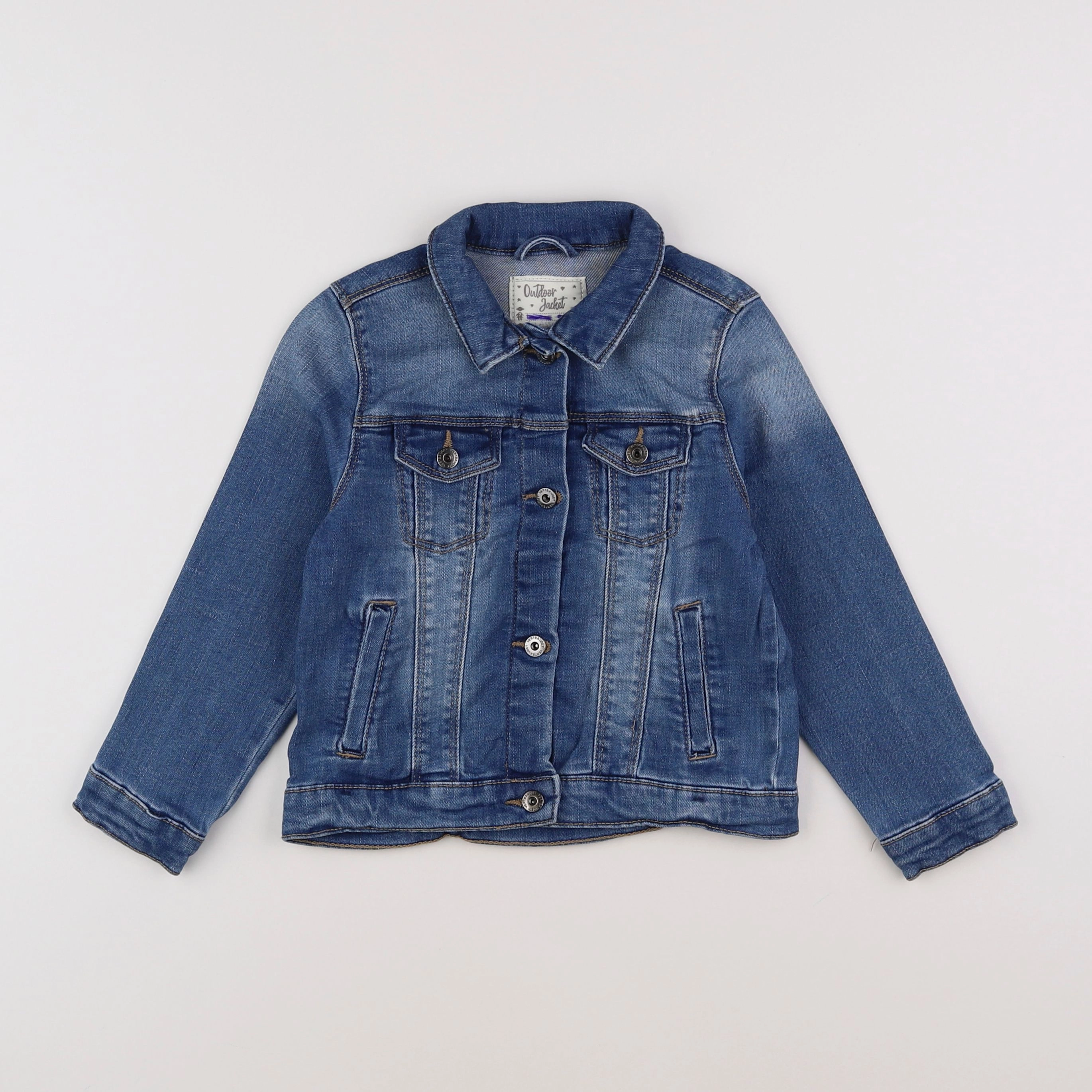 Vertbaudet - veste bleu - 5 ans