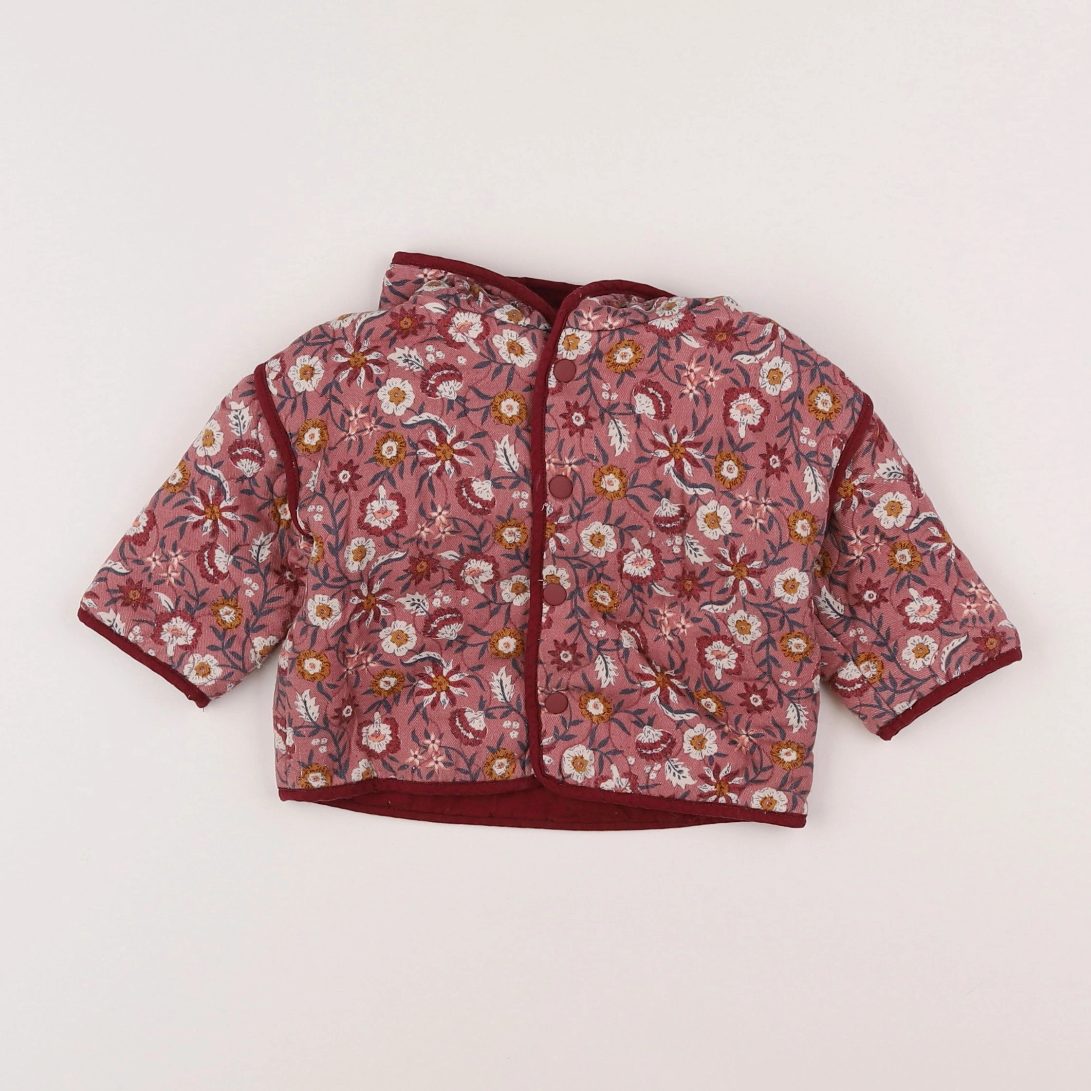 Vertbaudet - veste rose - 6 mois