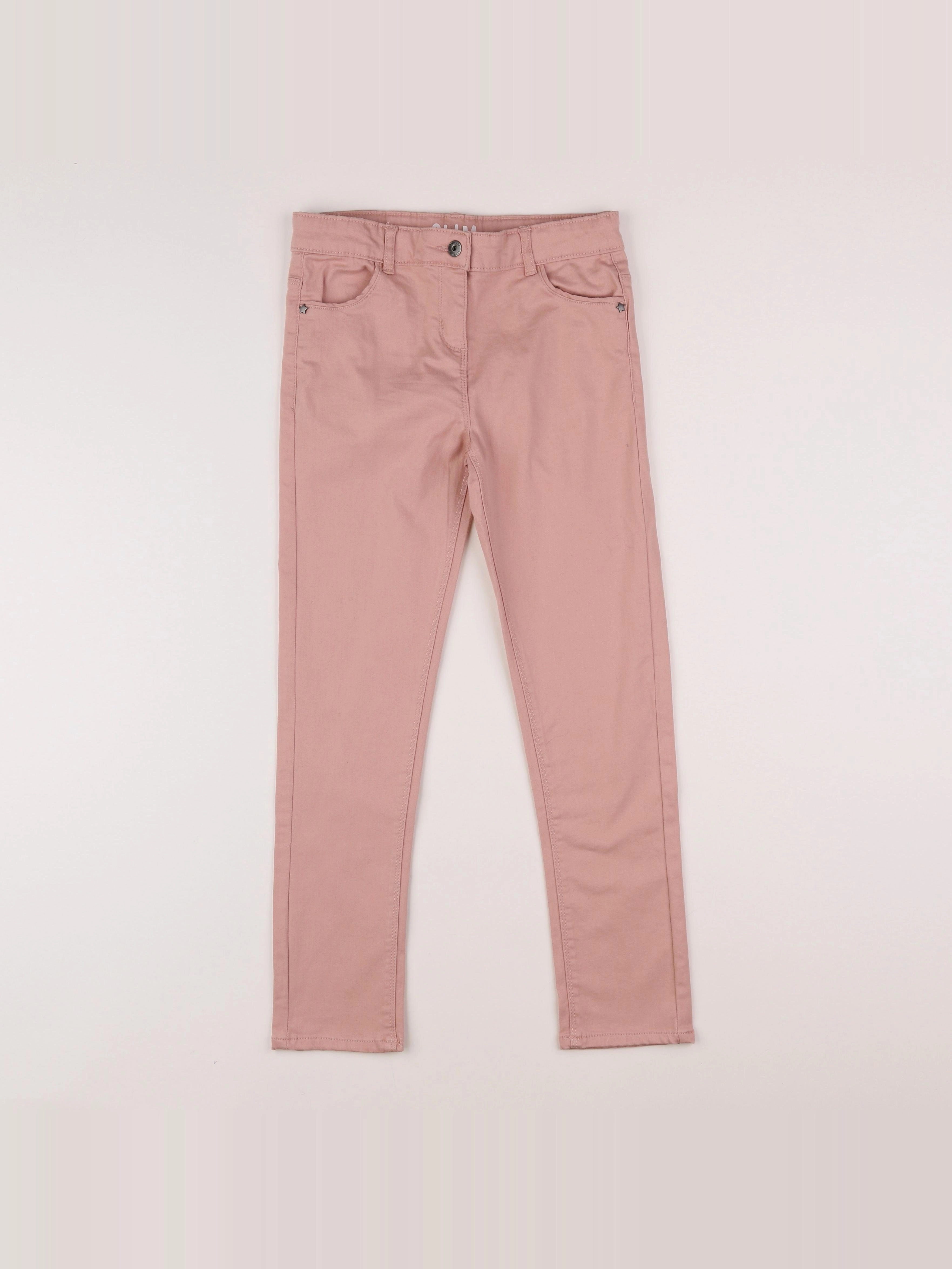 Vertbaudet - pantalon rose - 9 ans