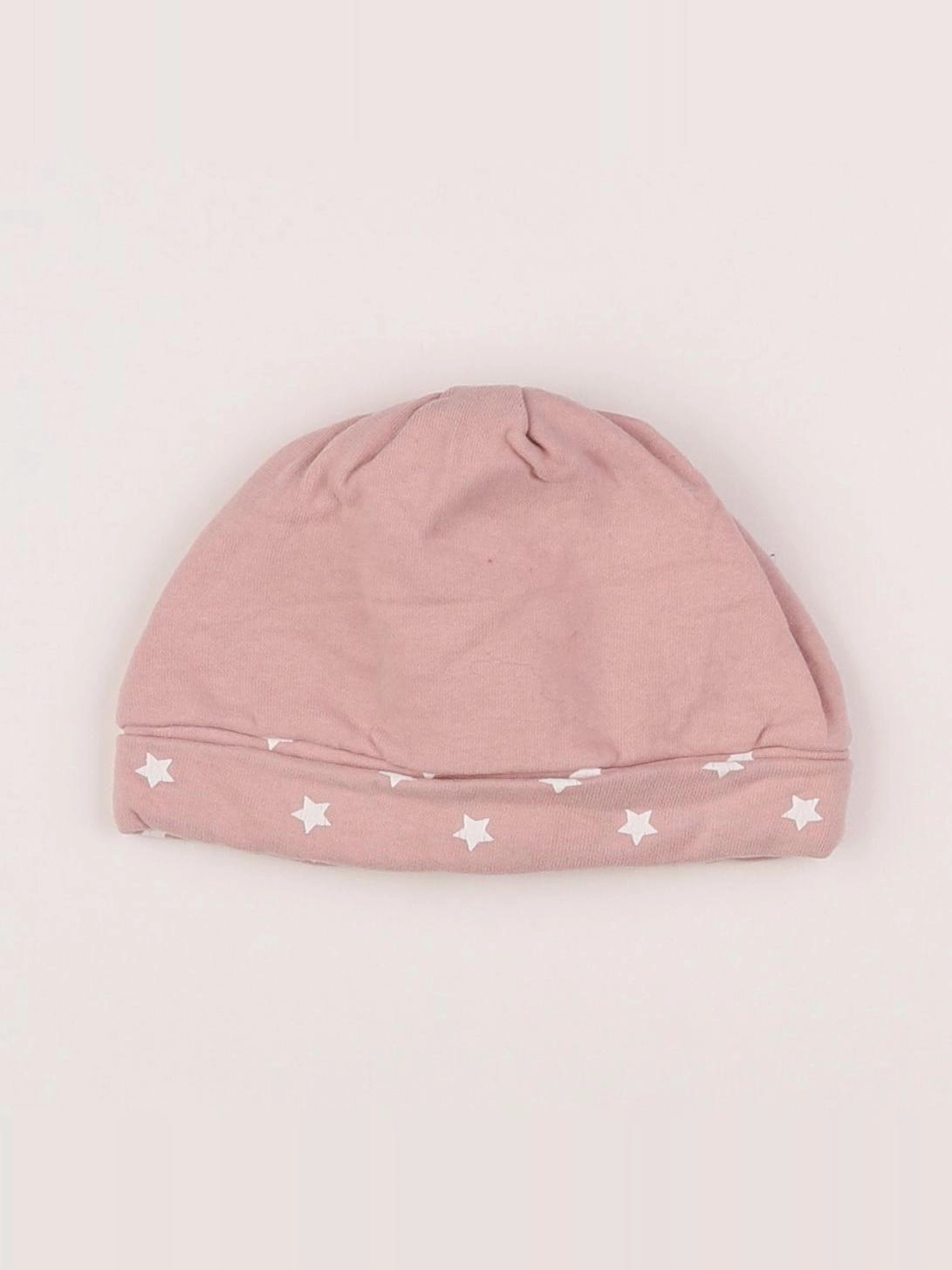 Vertbaudet - bonnet rose - 9 mois
