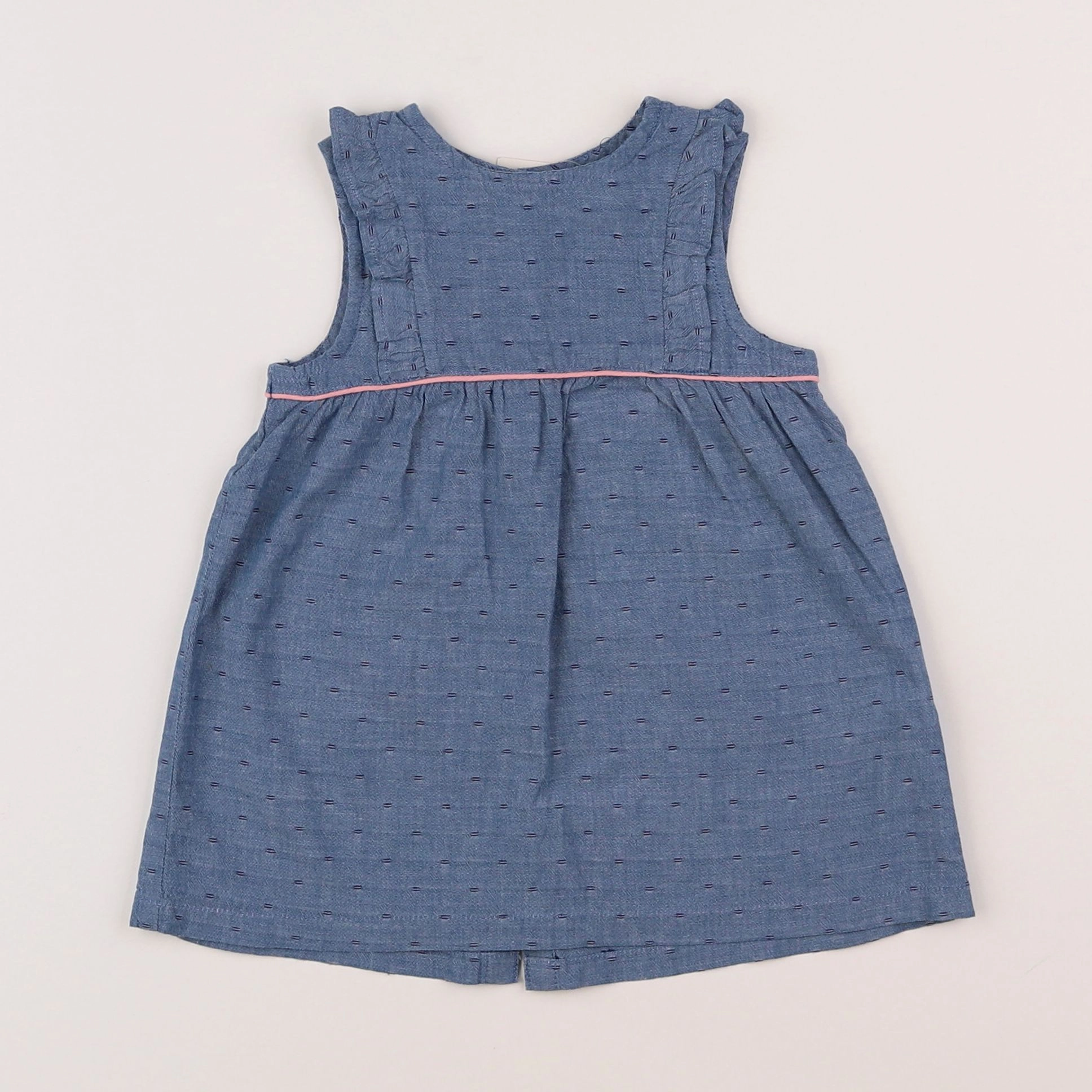 Lola Palacios - robe bleu - 6 mois