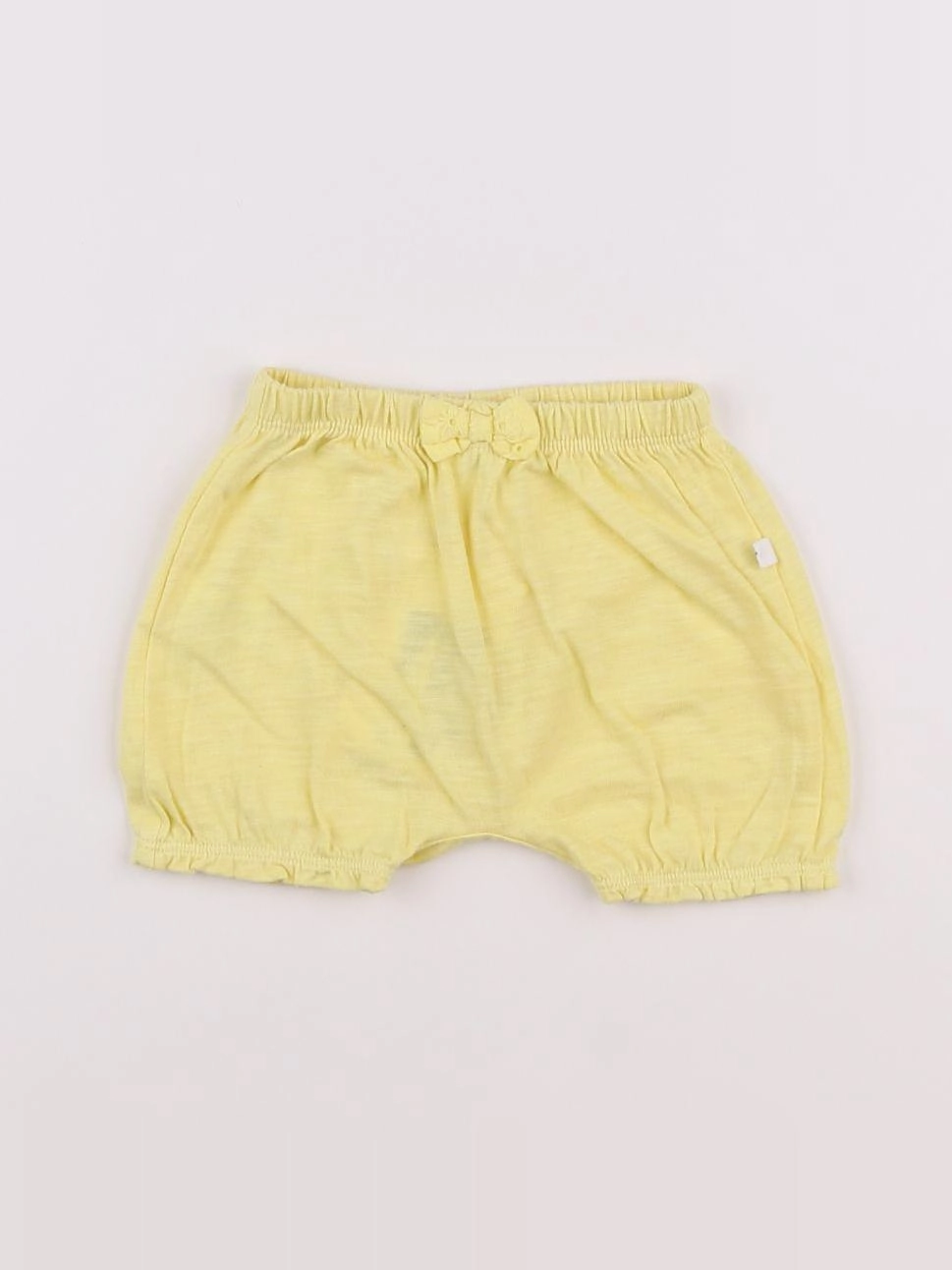 Tape à l'oeil - short jaune - 3 mois