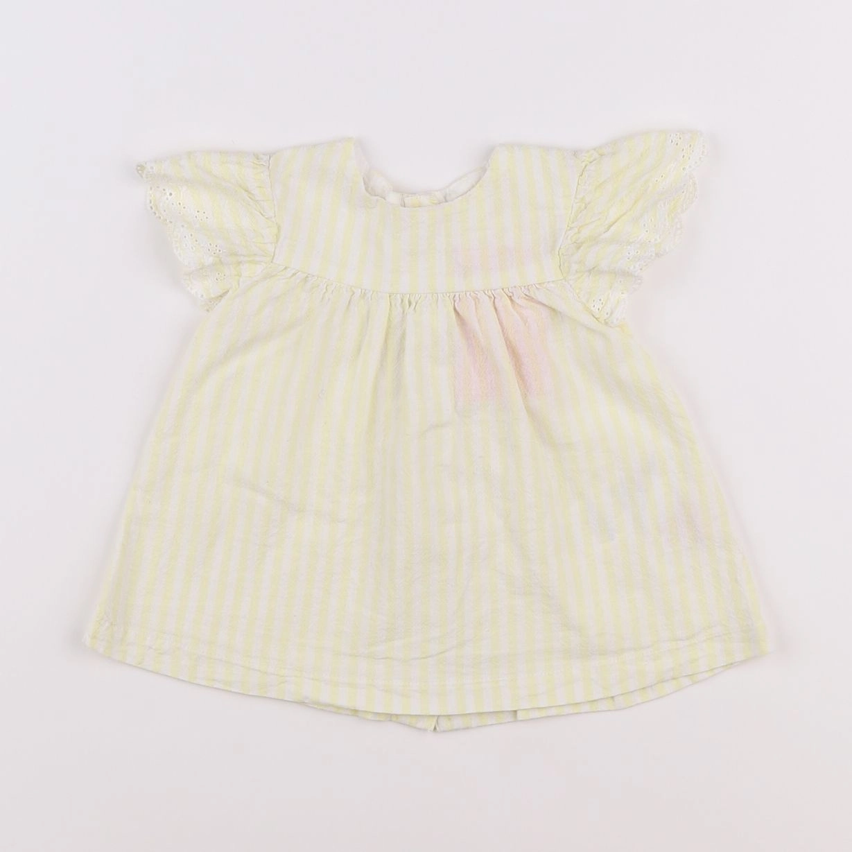 Vertbaudet - robe jaune - 3 mois