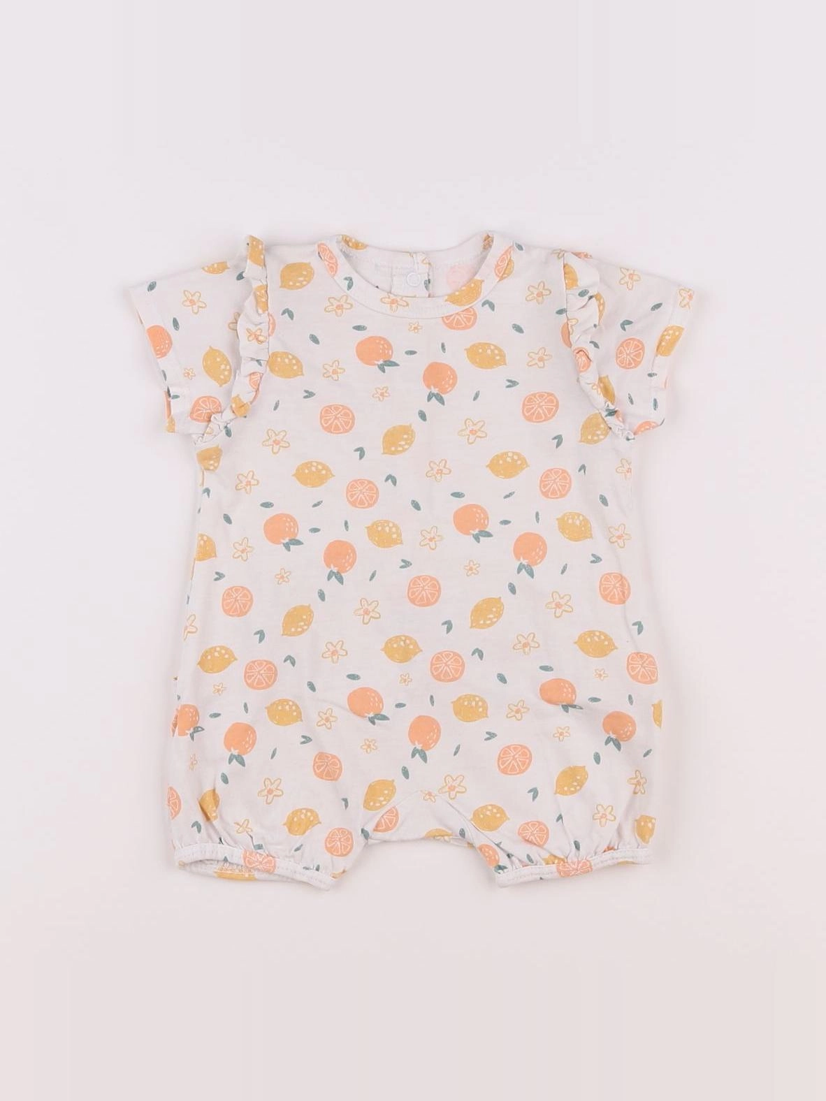 Vertbaudet - combinaison multicolore - 3 mois