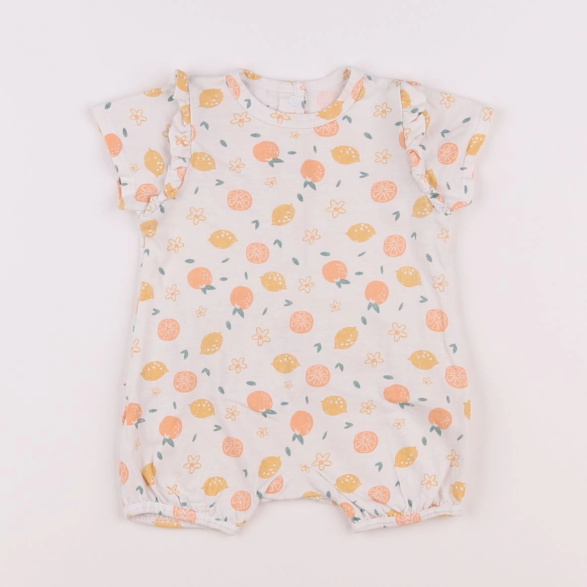 Vertbaudet - combinaison multicolore - 3 mois