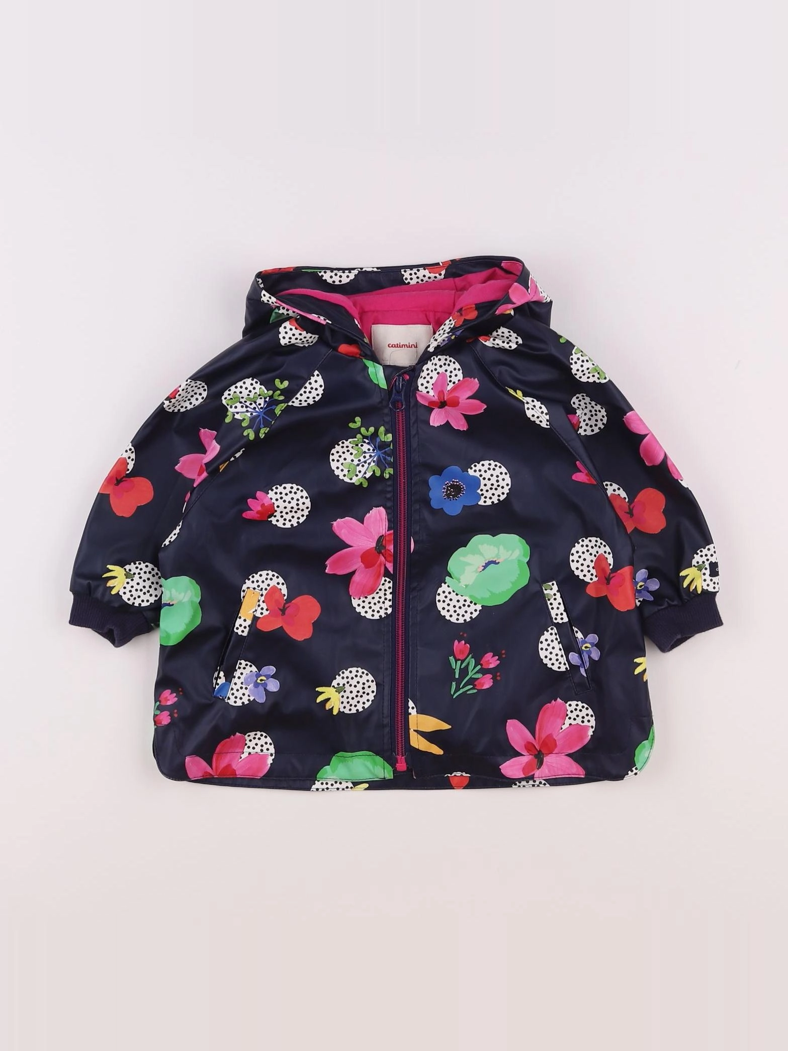Catimini - imperméable multicolore - 12 mois