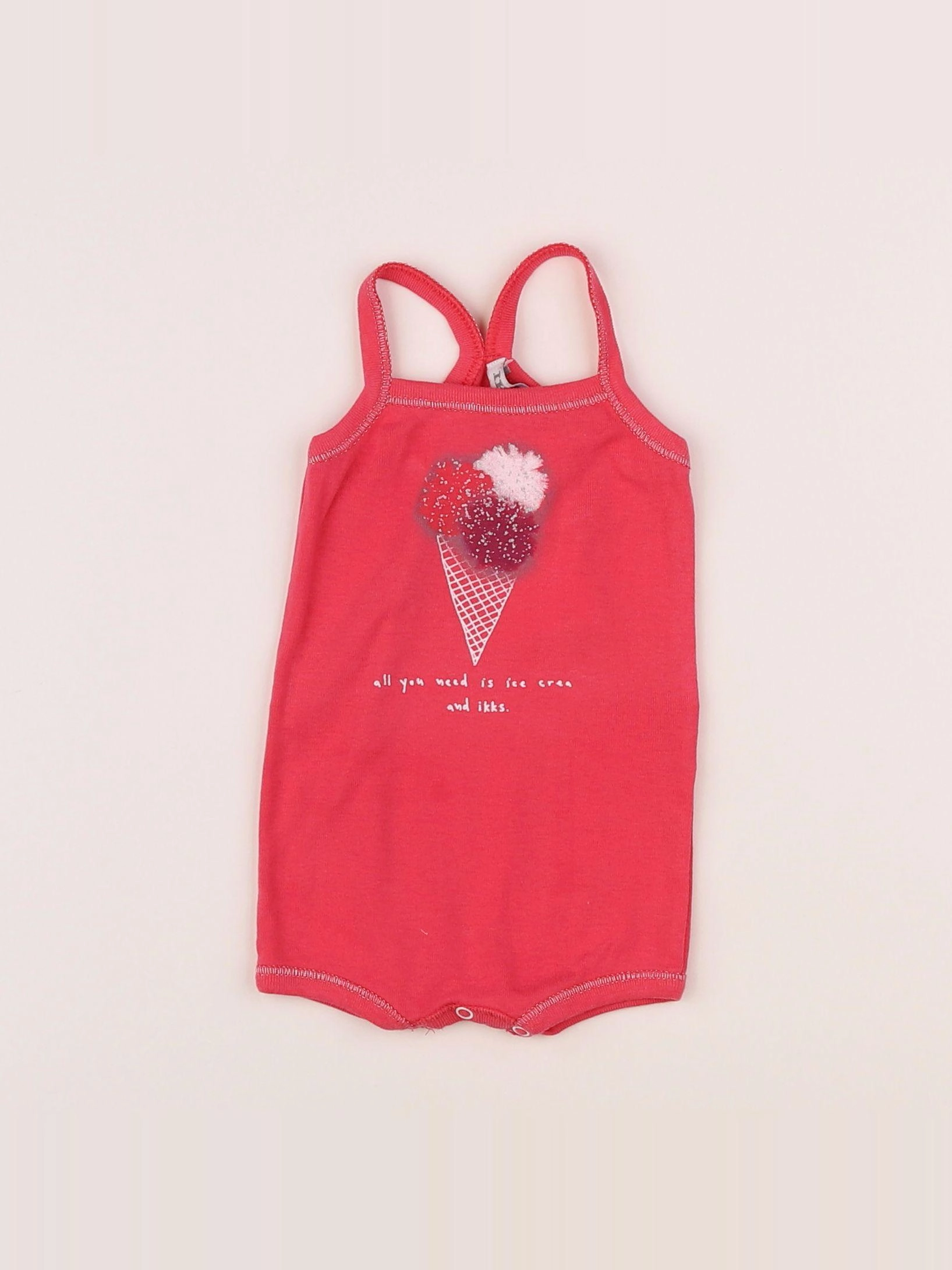 IKKS - body rose - 3 mois