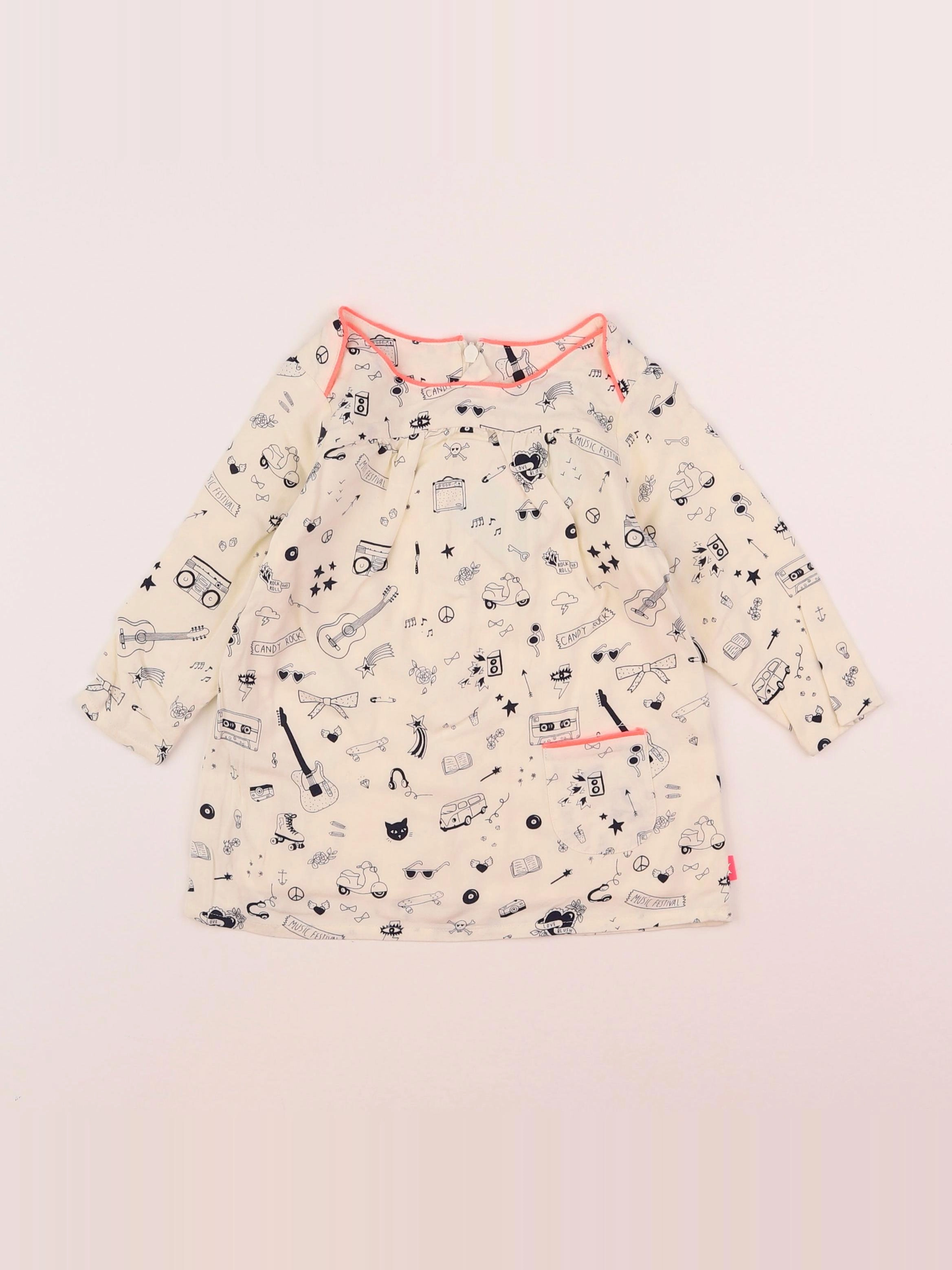 Billie Blush - robe beige - 12 mois