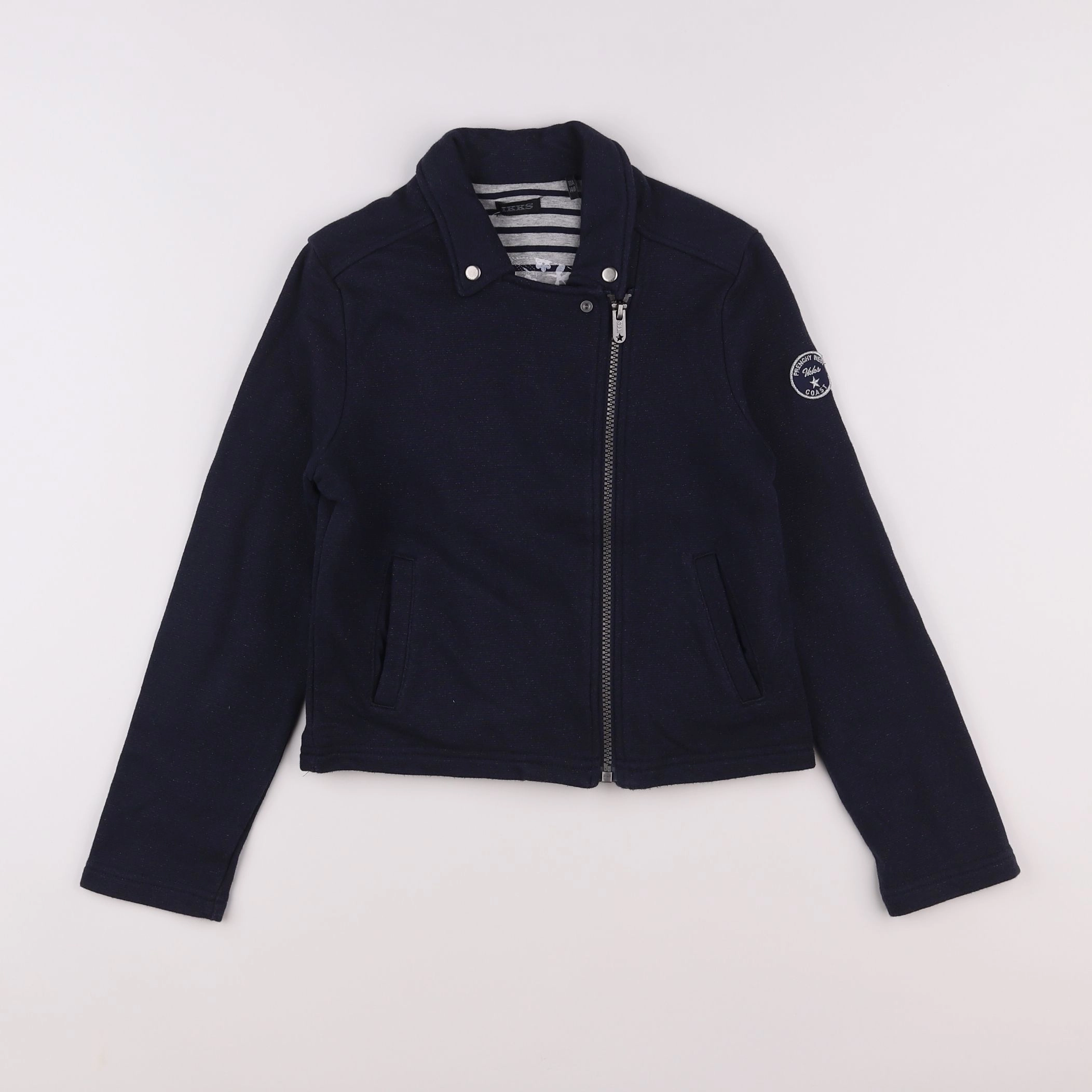 IKKS - veste bleu - 10 ans