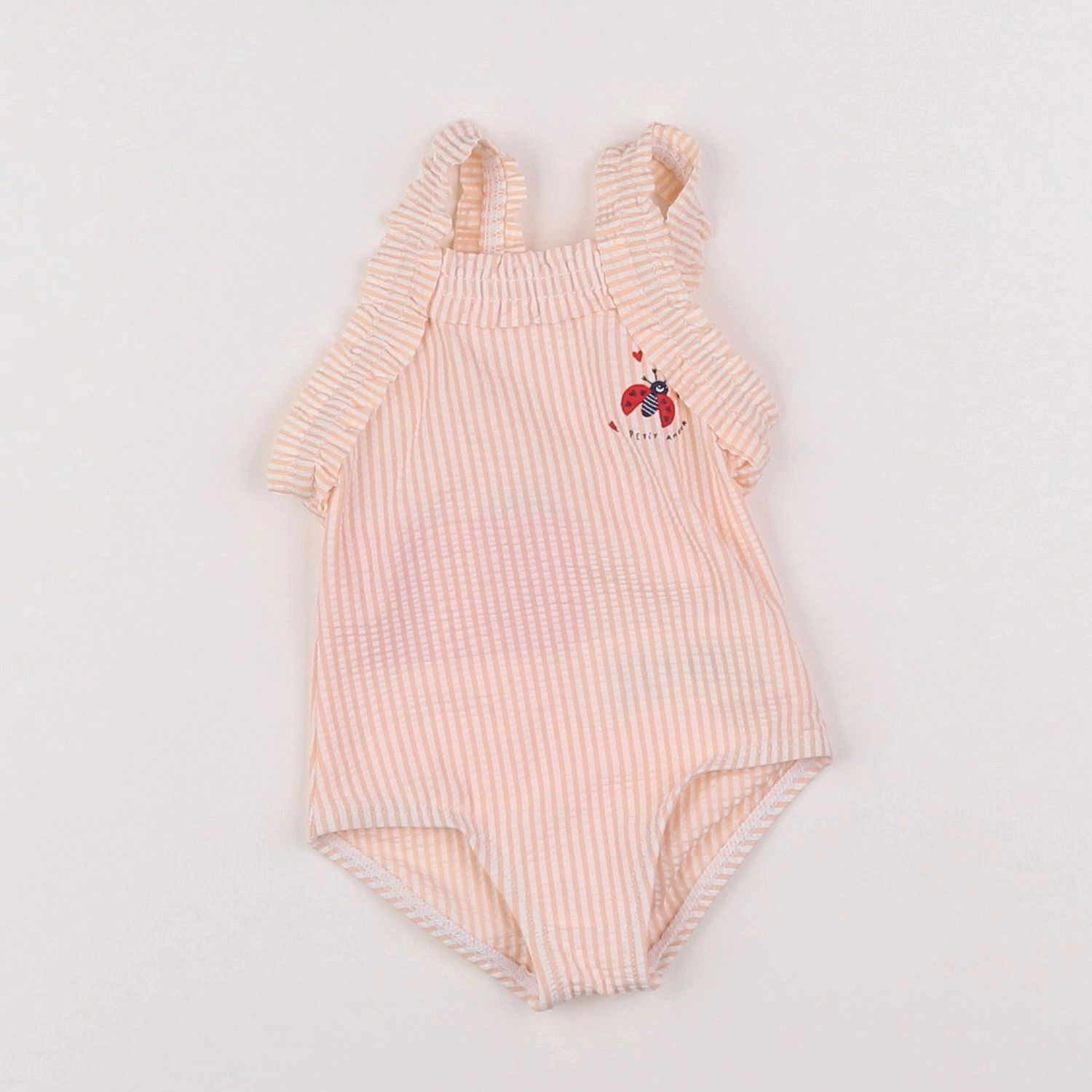 Vertbaudet - maillot de bain rose - 3 mois