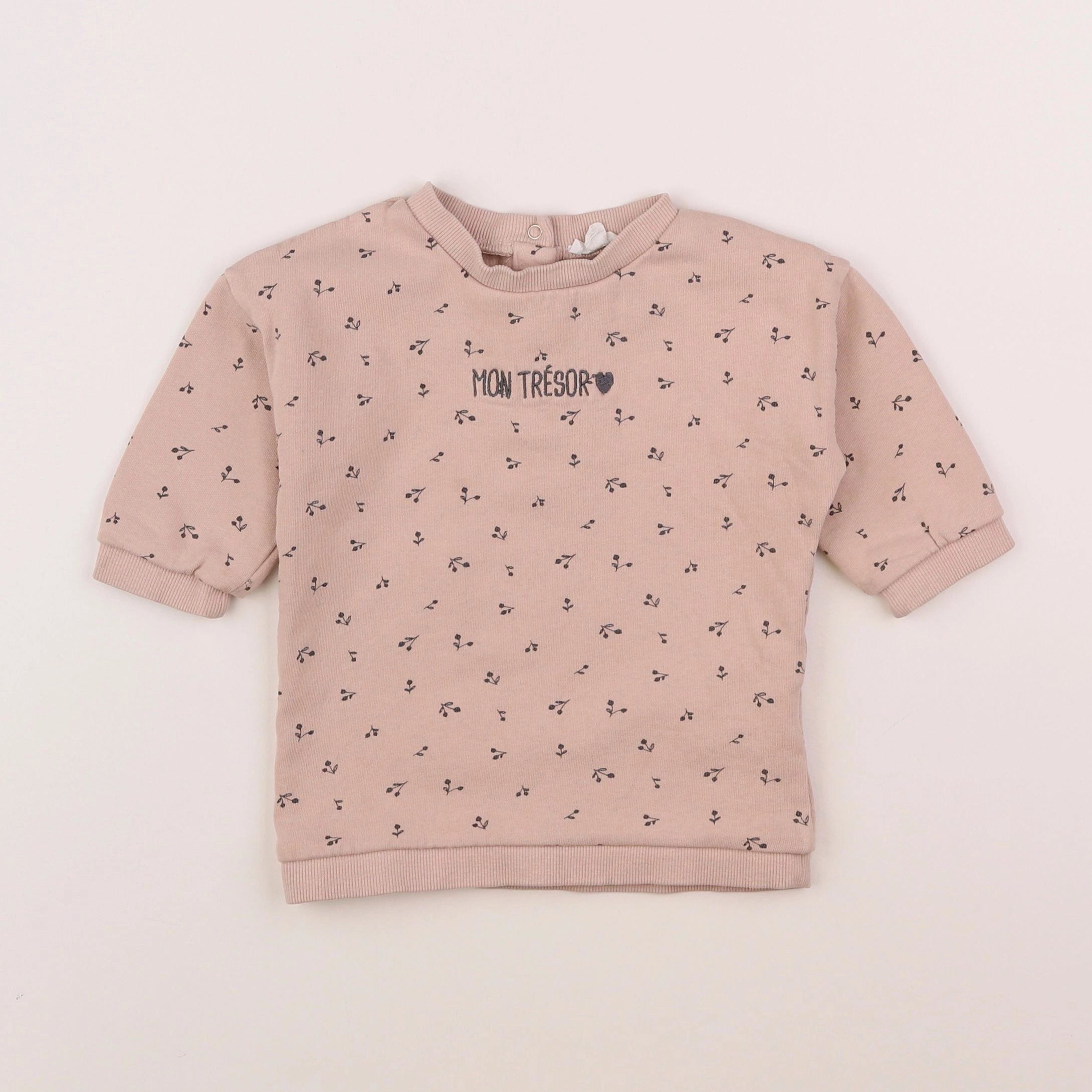 Vertbaudet - robe rose - 12 mois