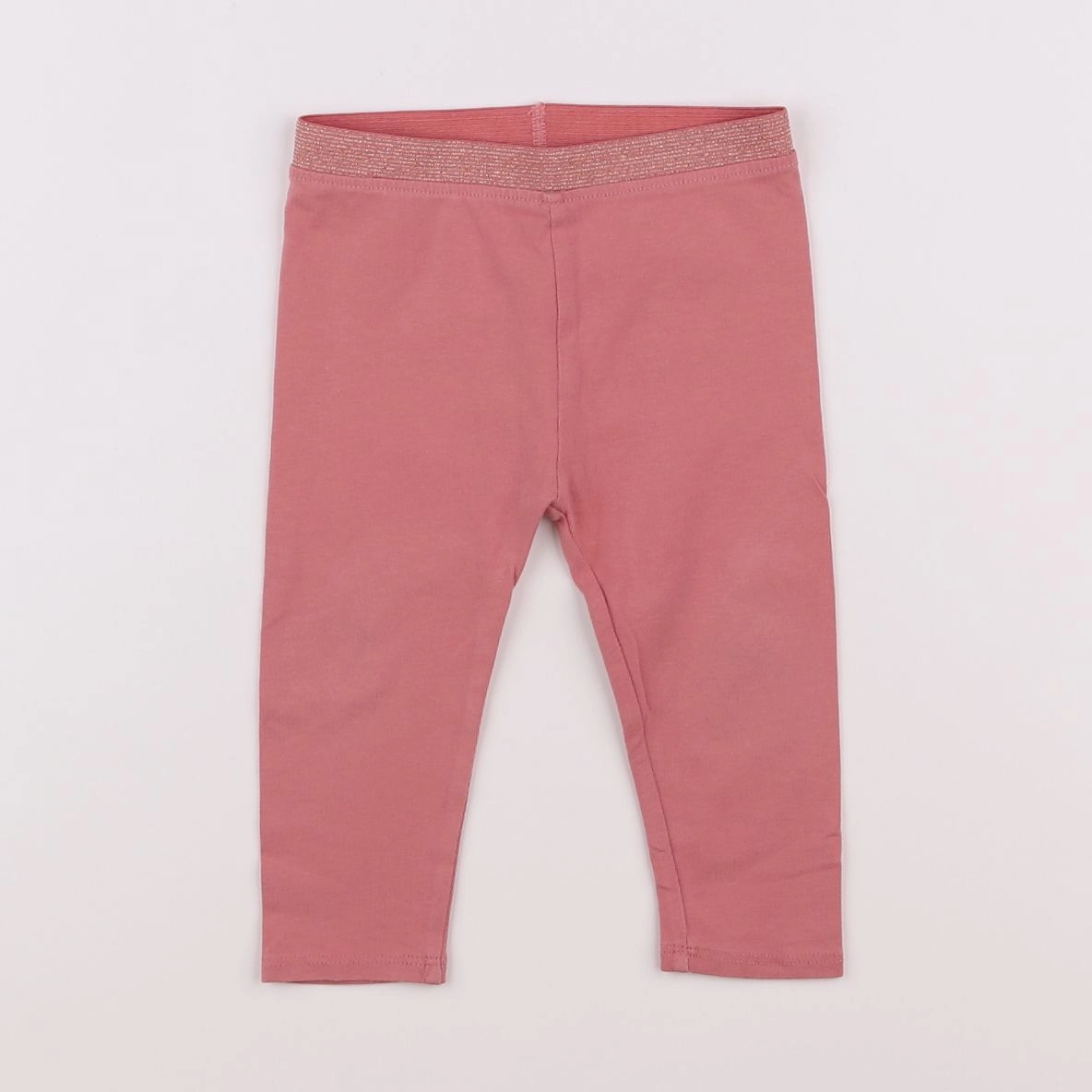 Vertbaudet - legging rose - 12 mois
