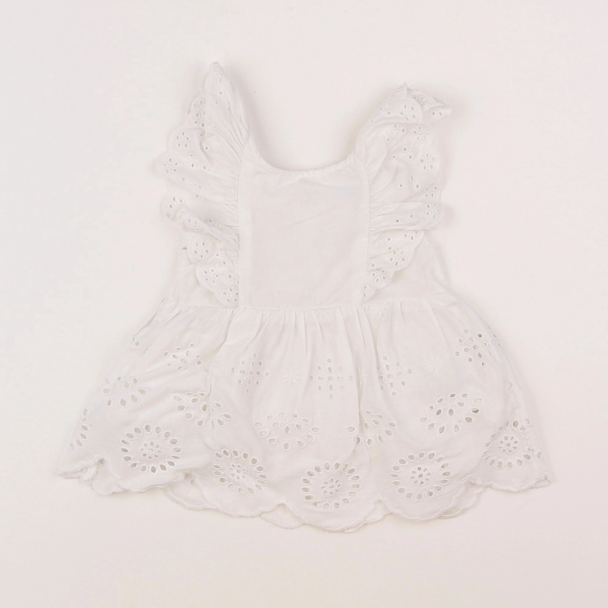 Vertbaudet - robe blanc - 3 mois