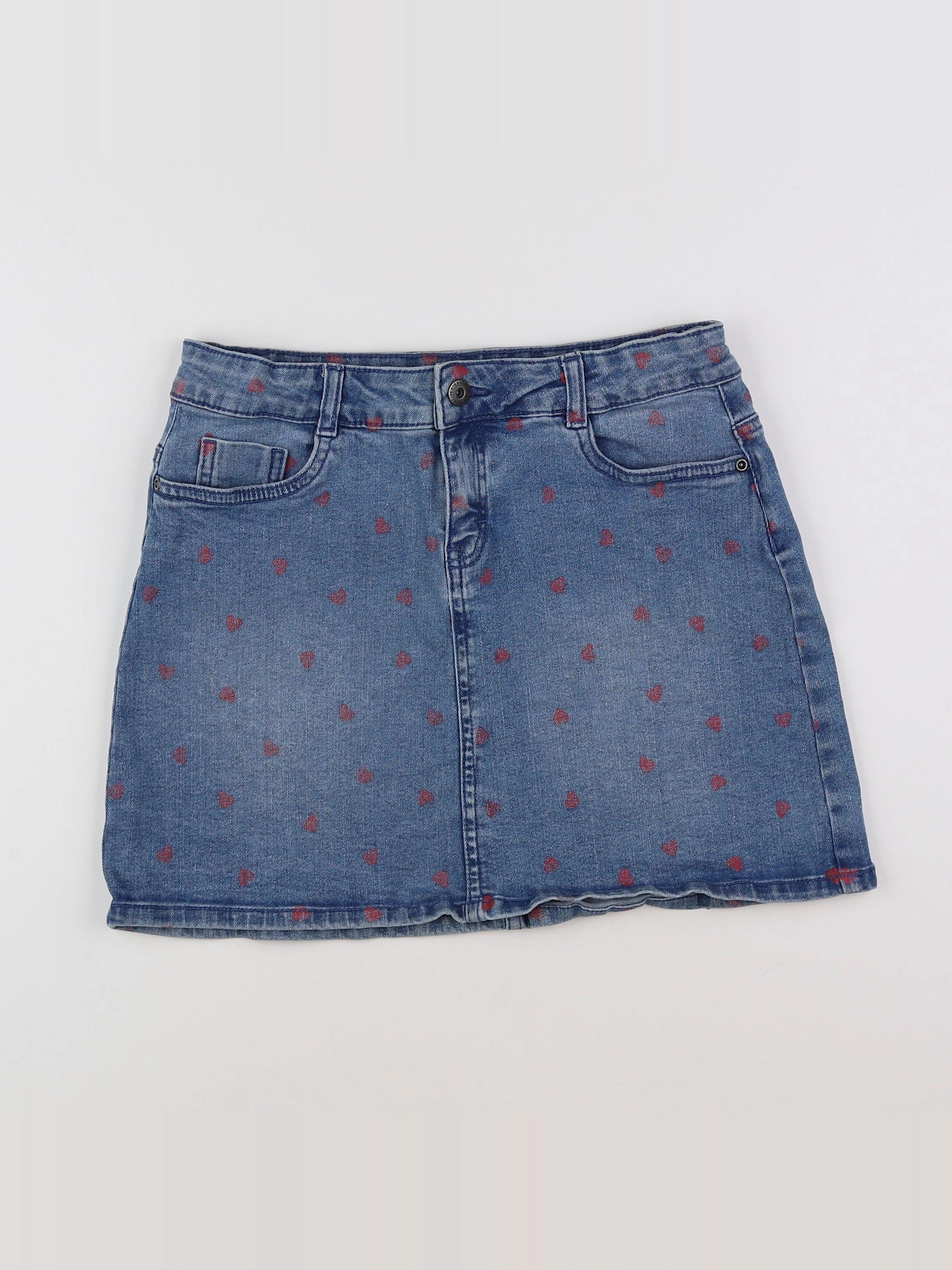 Vertbaudet - jupe bleu, rouge - 14 ans