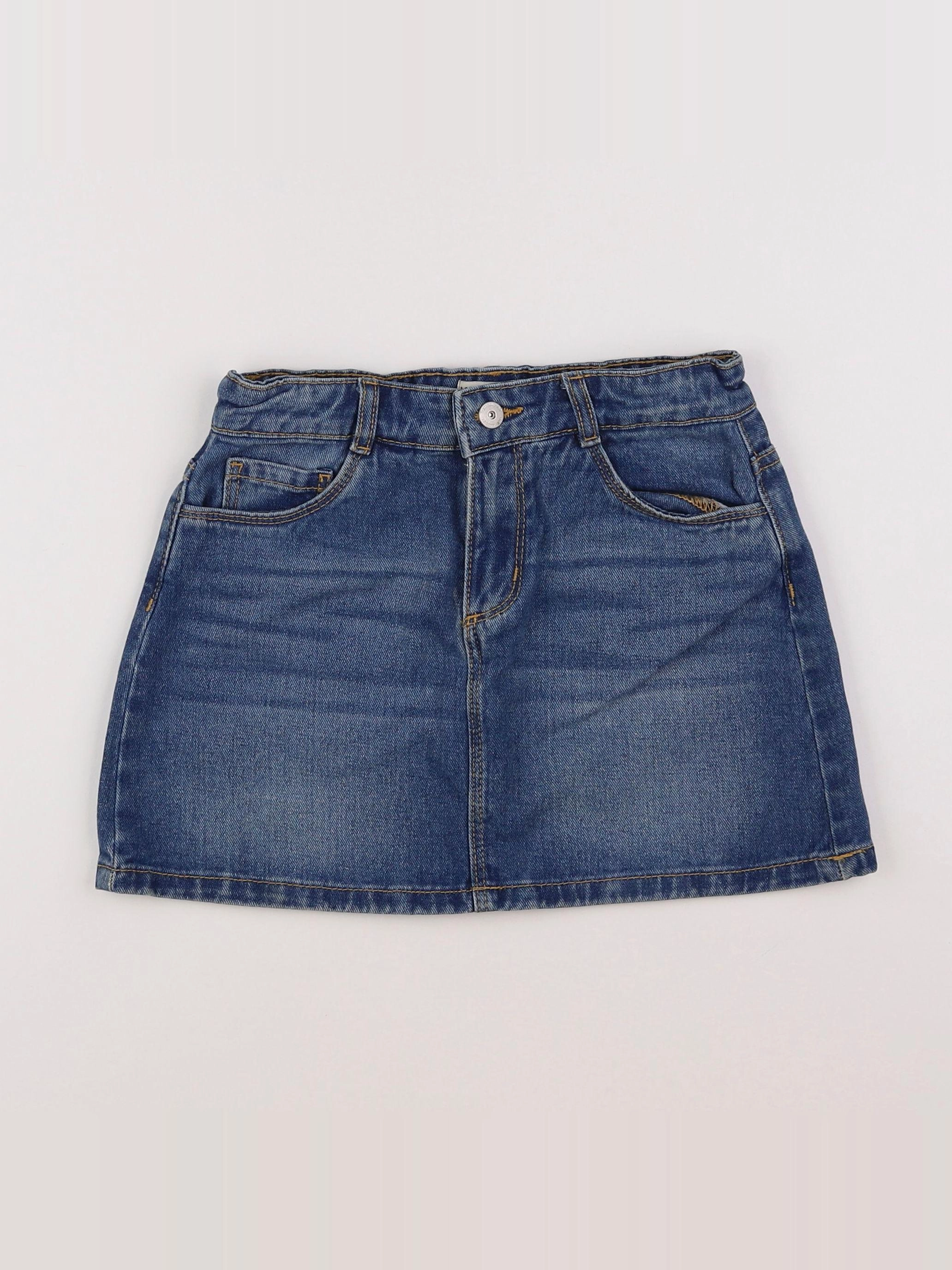 Vertbaudet - jupe bleu - 9 ans