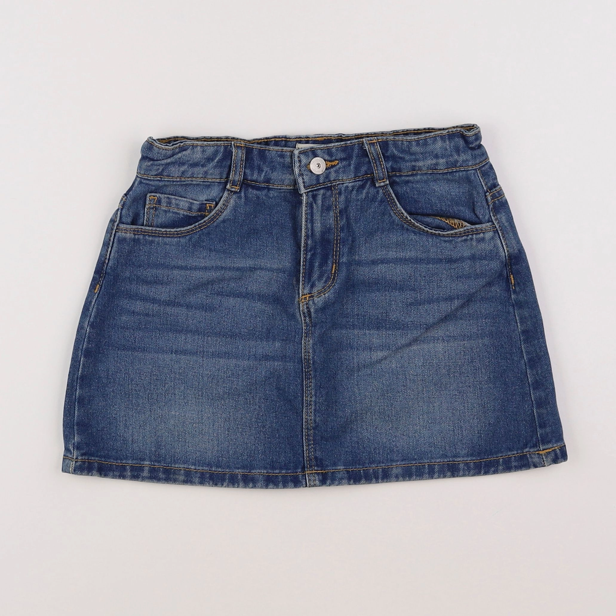 Vertbaudet - jupe bleu - 9 ans