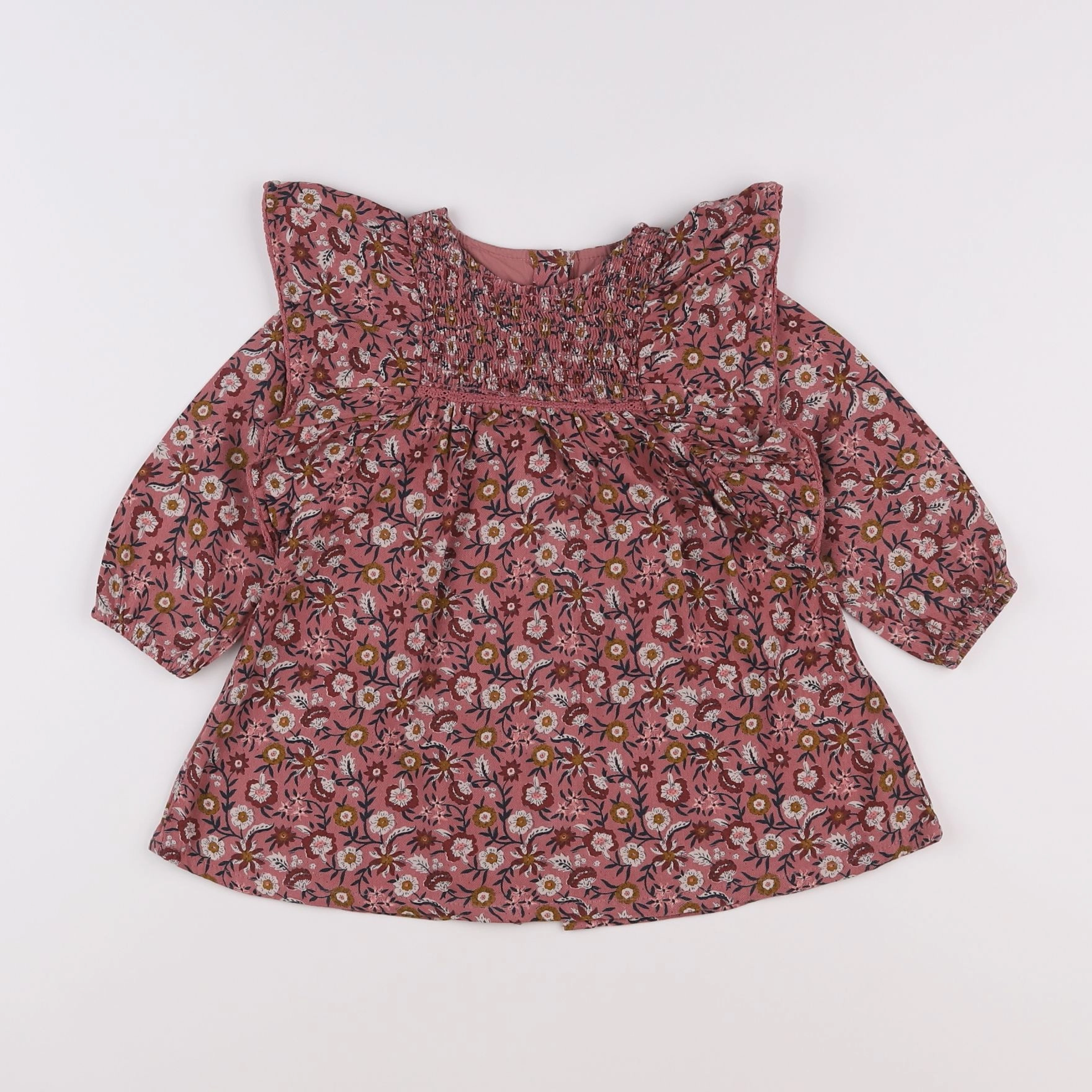 Vertbaudet - robe multicolore - 18 mois