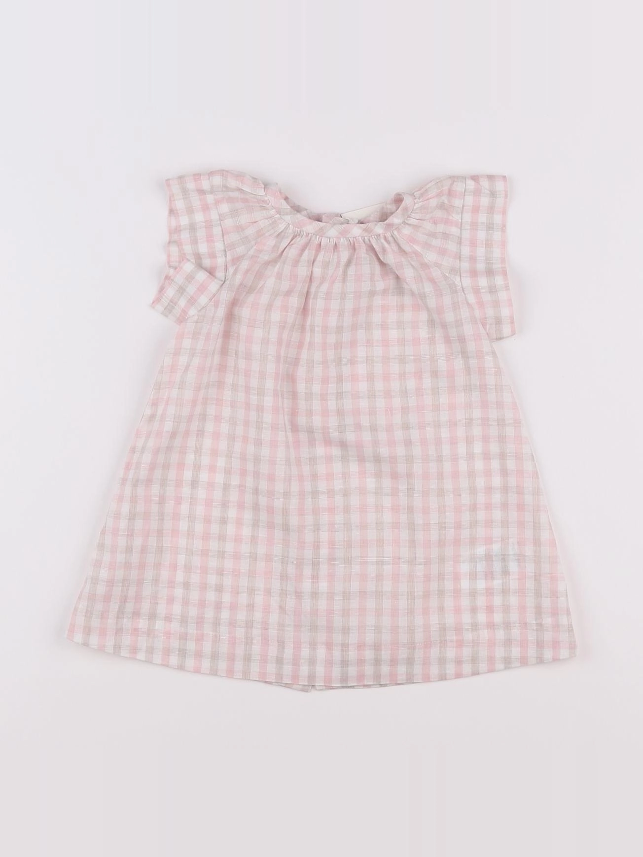 Bonpoint - robe rose - 6 mois