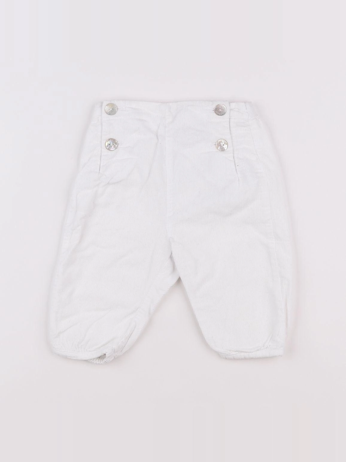 Cyrillus - pantalon blanc - 6 mois