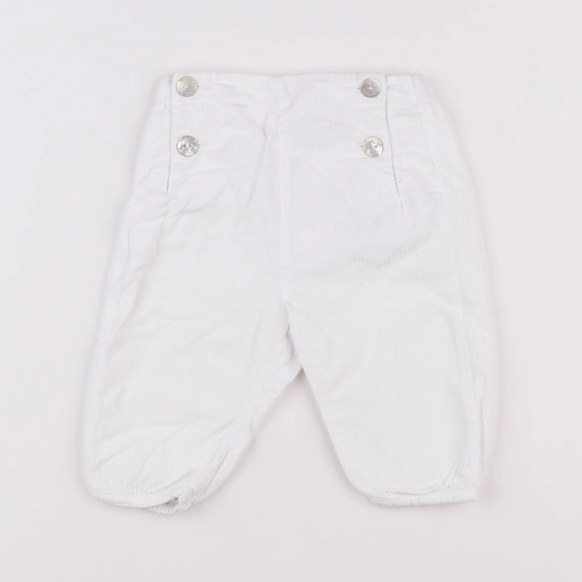 Cyrillus - pantalon blanc - 6 mois