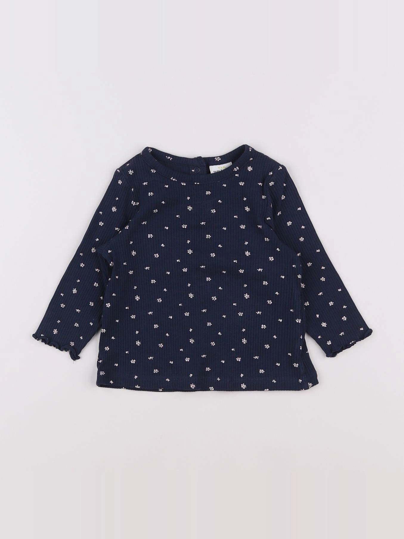 Tape à l'oeil - tee-shirt bleu - 6 mois