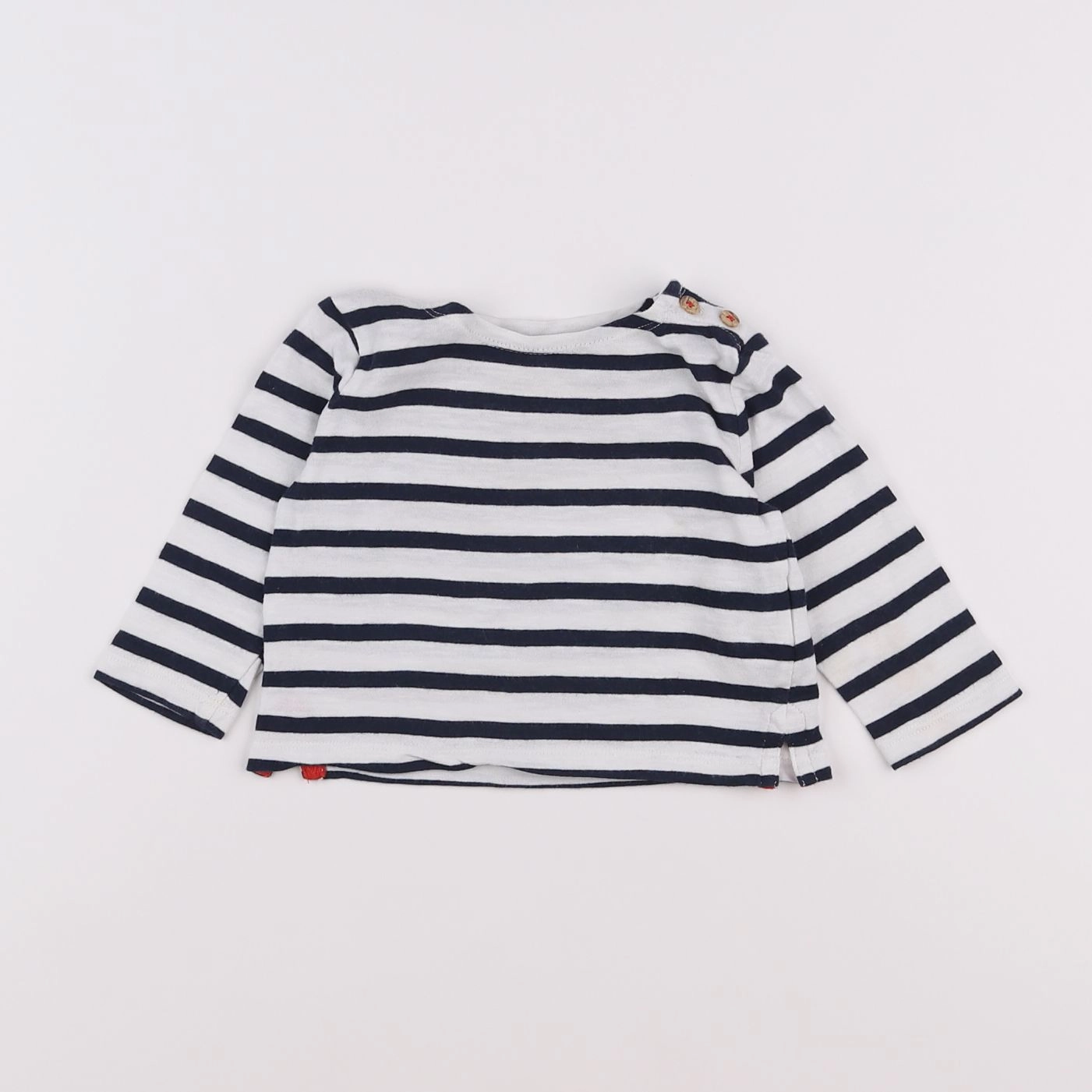 Boutchou - tee-shirt blanc - 6 mois