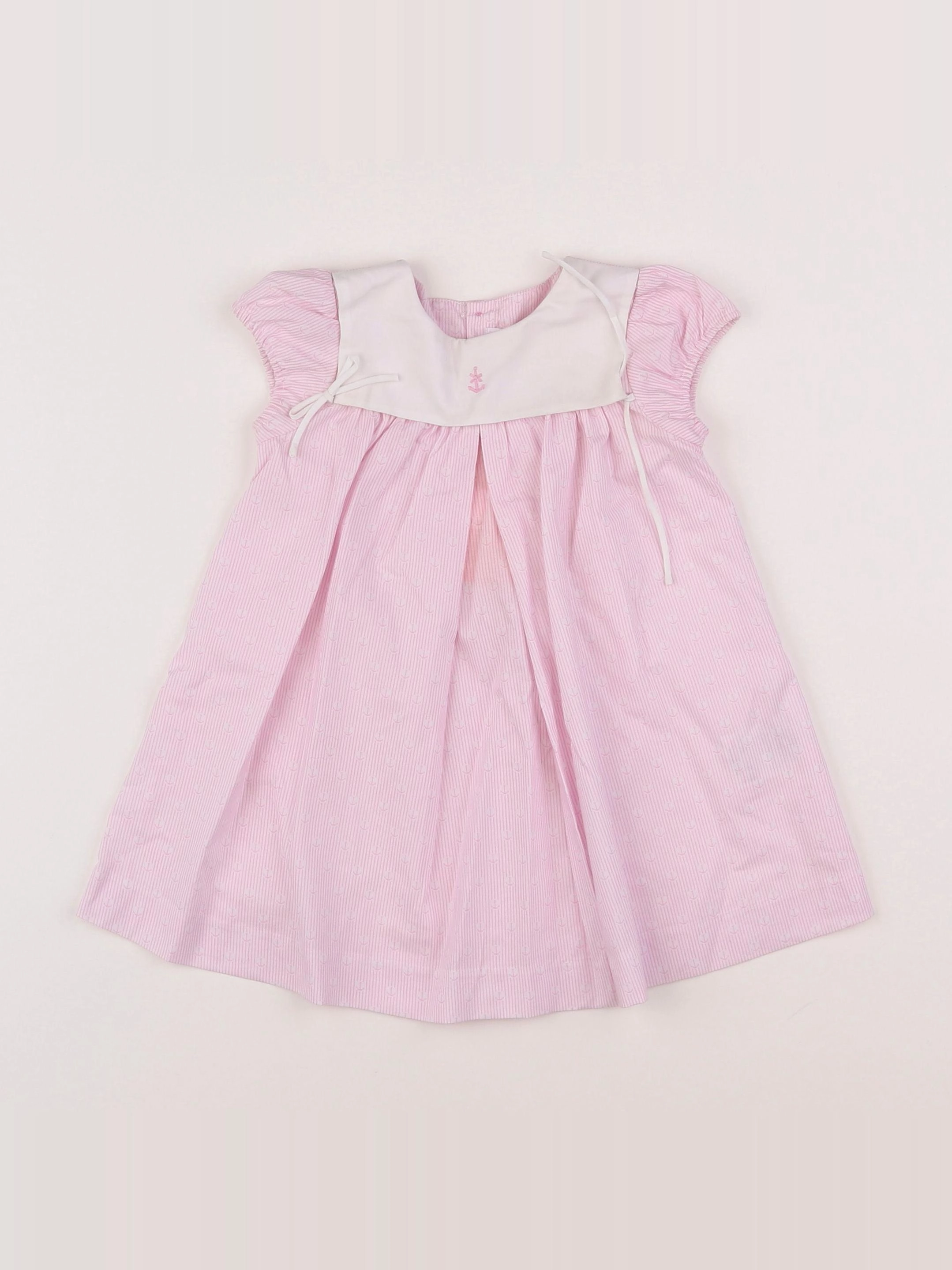 Jacadi - robe rose - 6 mois