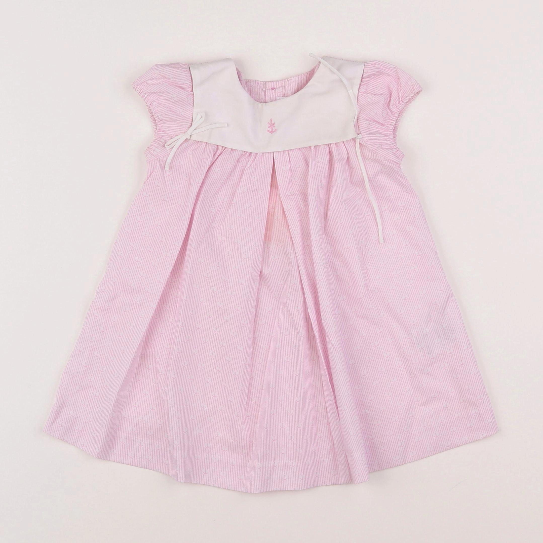 Jacadi - robe rose - 6 mois
