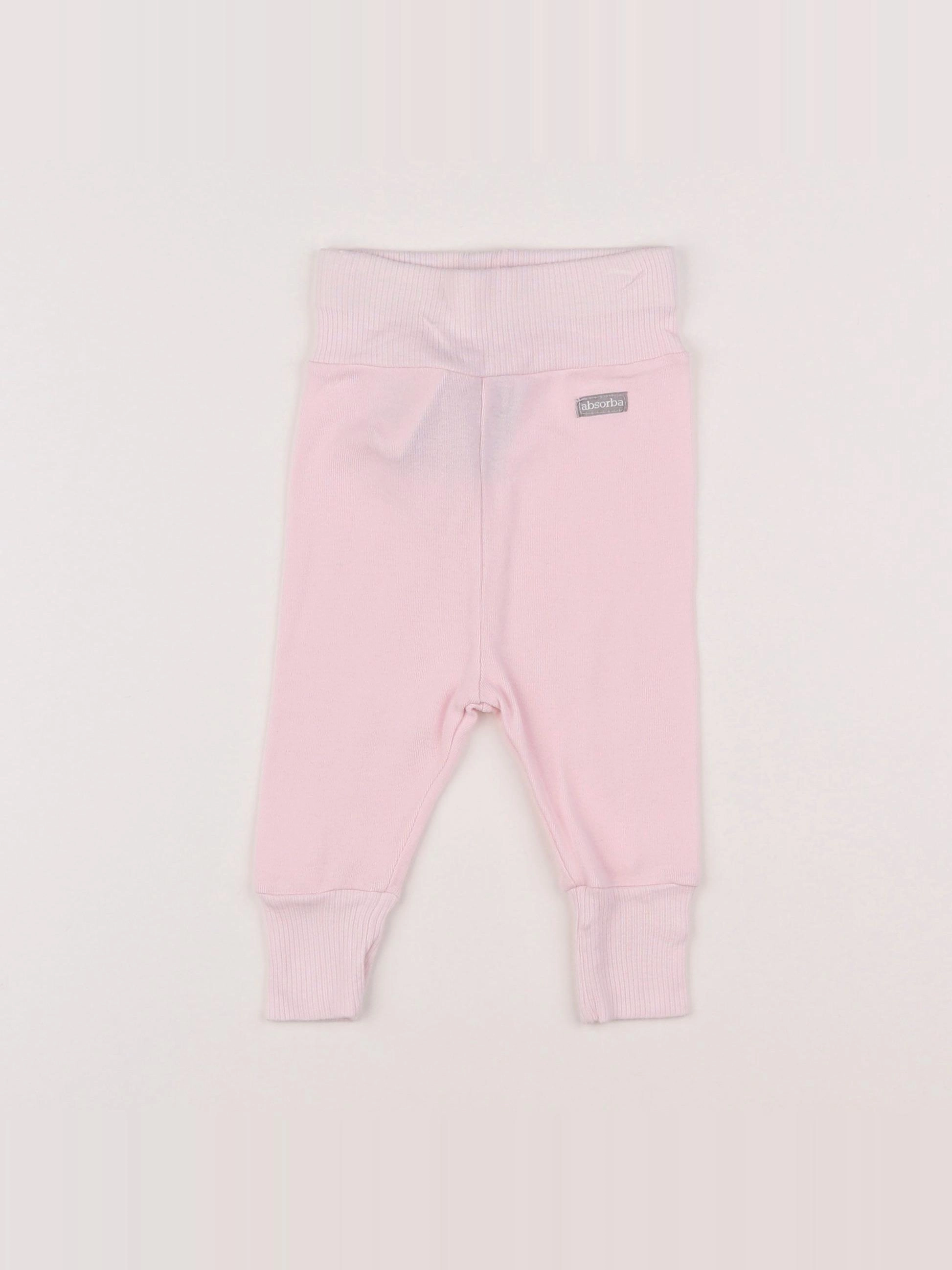 Absorba - legging rose - 6 mois