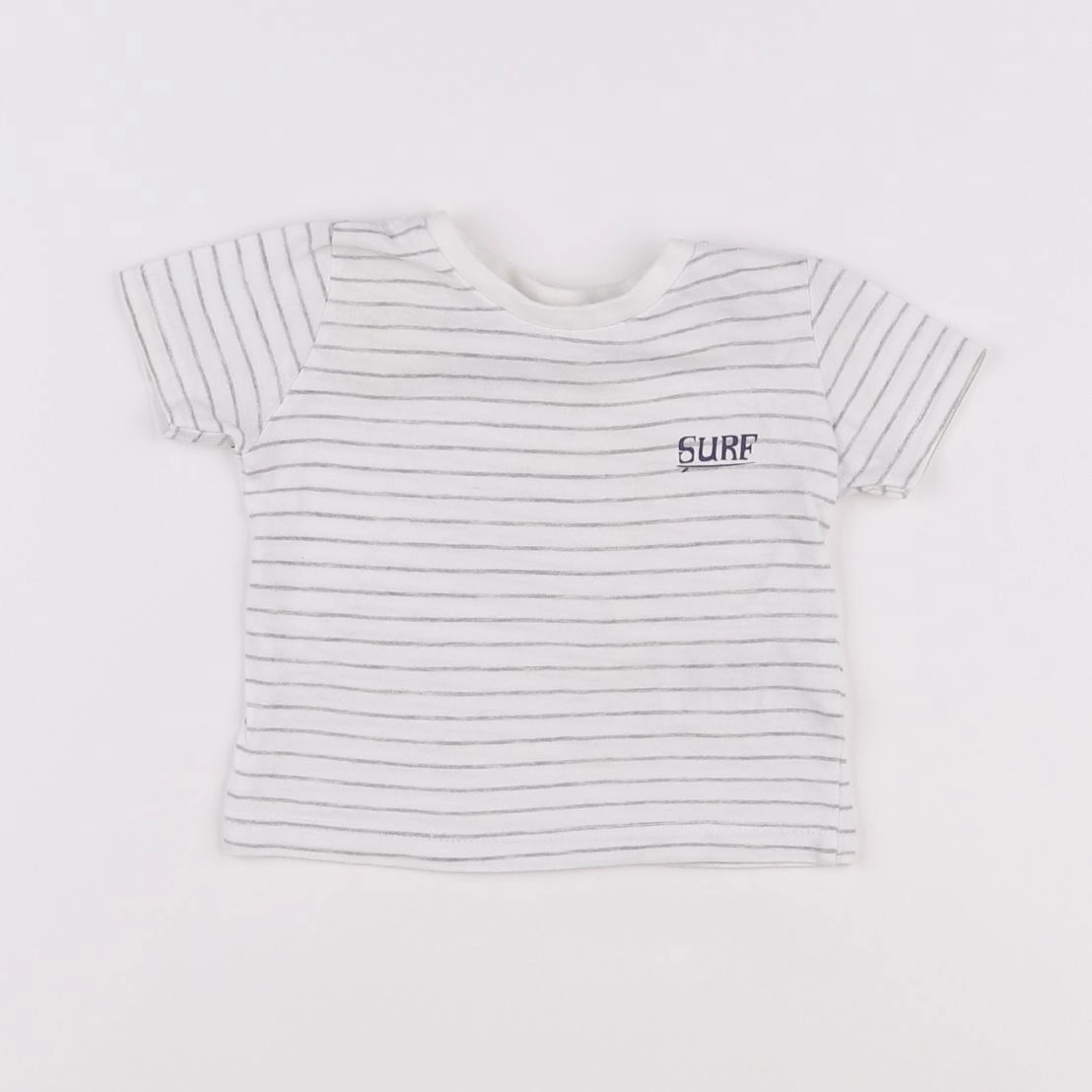 Vertbaudet - tee-shirt gris - 3 mois