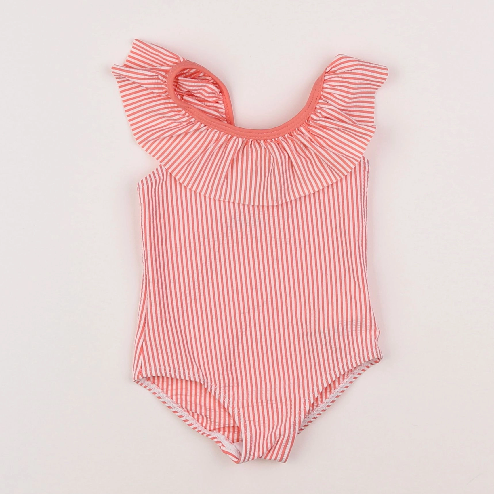 Vertbaudet - maillot de bain rose - 12 mois