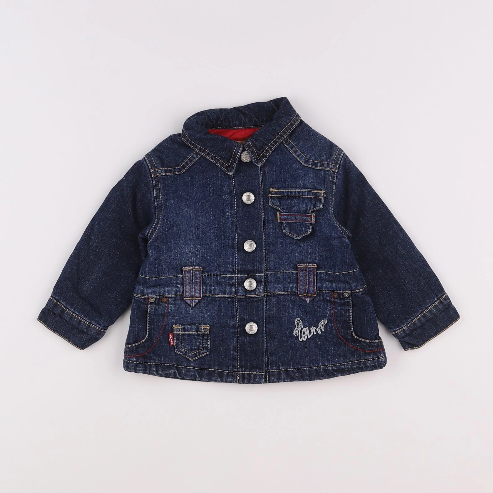 Levi's - veste bleu - 6 mois