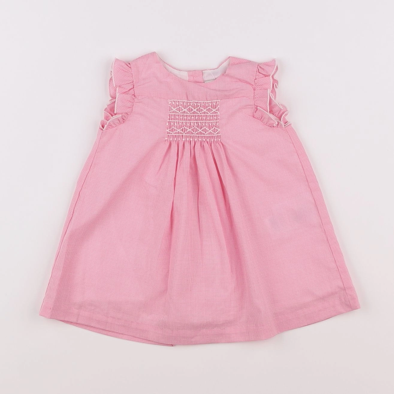 Cyrillus - robe rose - 6 mois