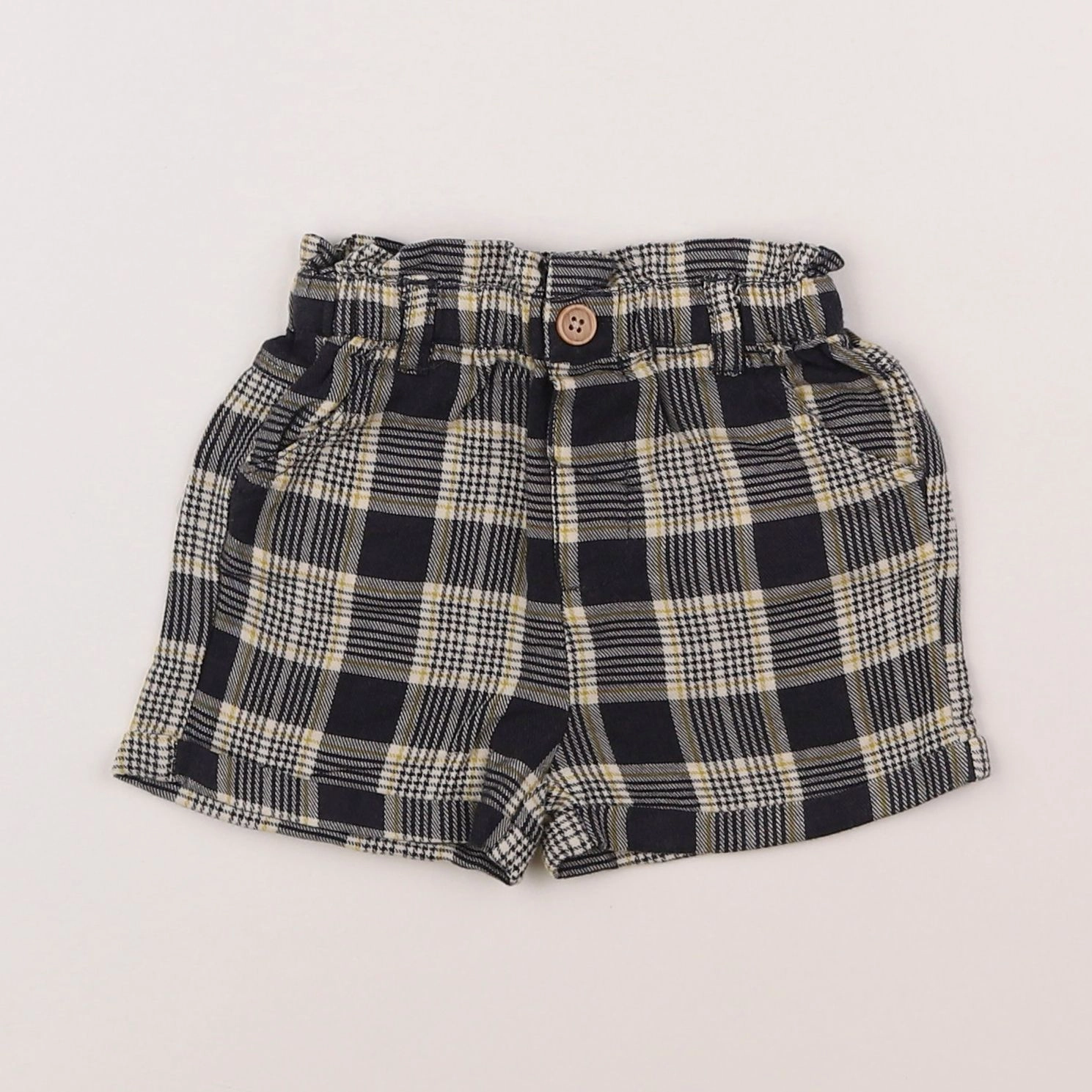 Vertbaudet - short gris - 6 mois