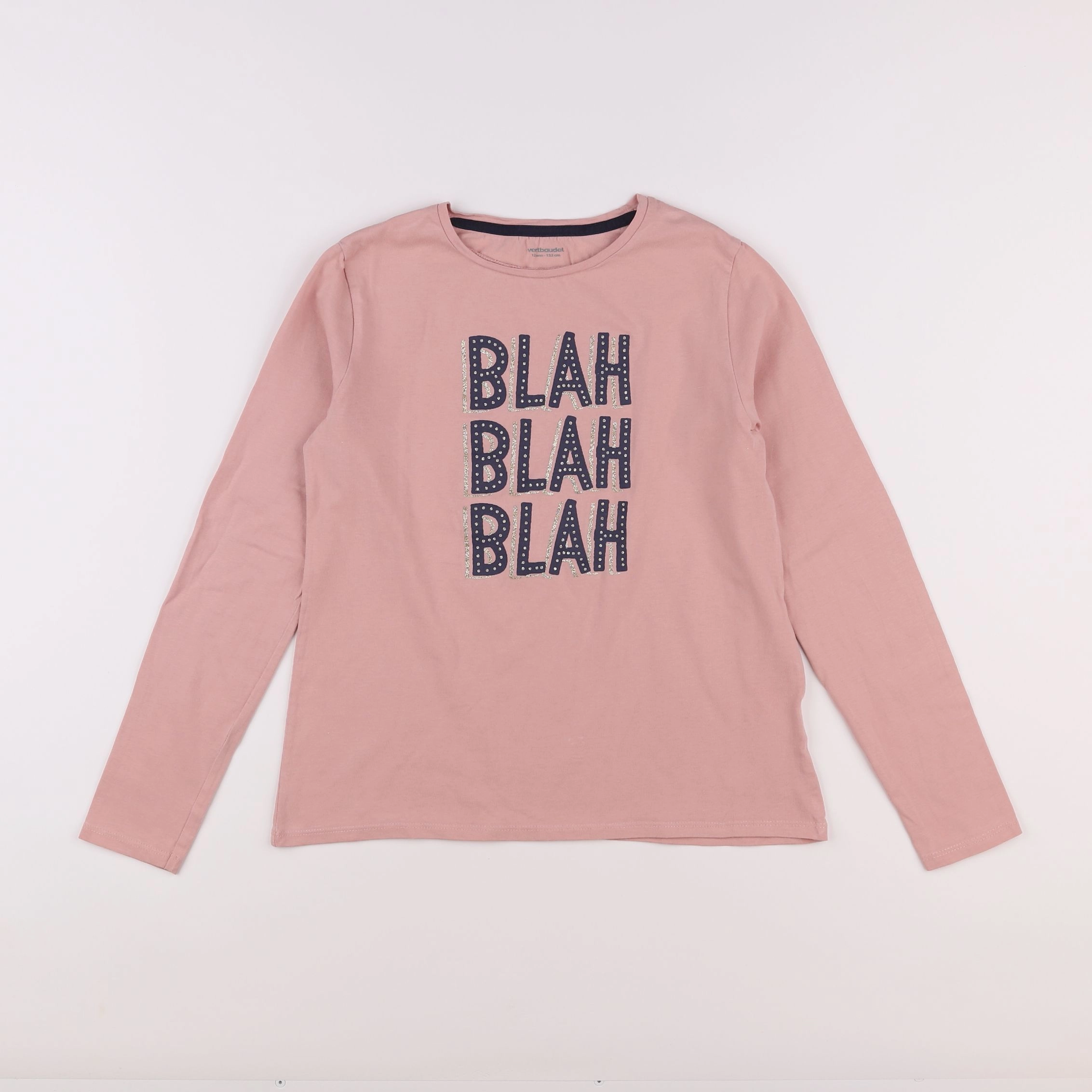 Vertbaudet - tee-shirt rose - 12 ans