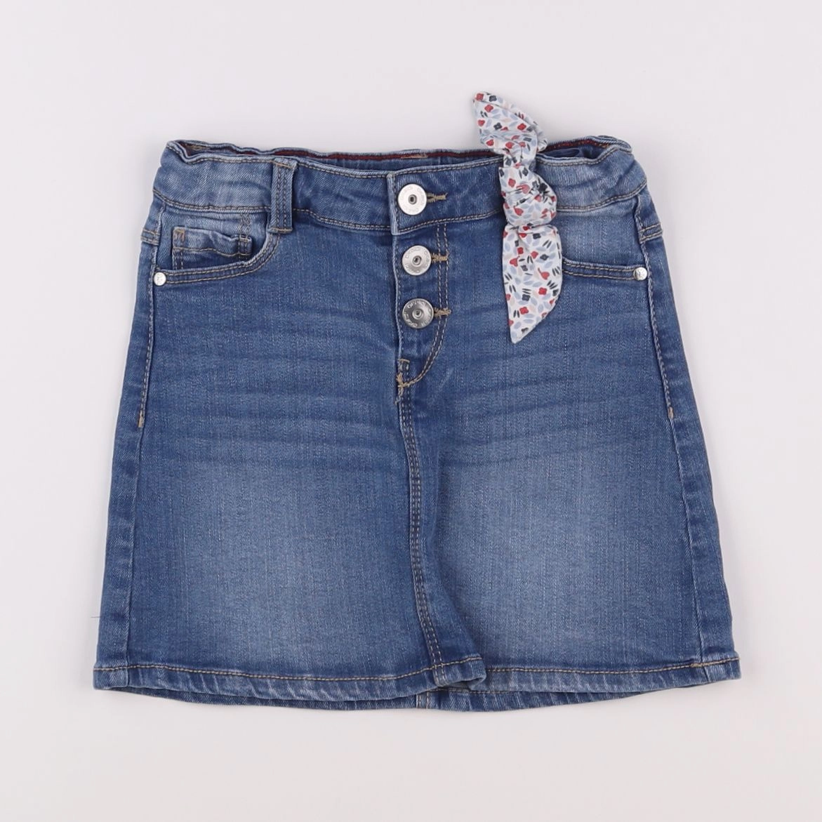 Okaidi - jupe bleu - 5 ans