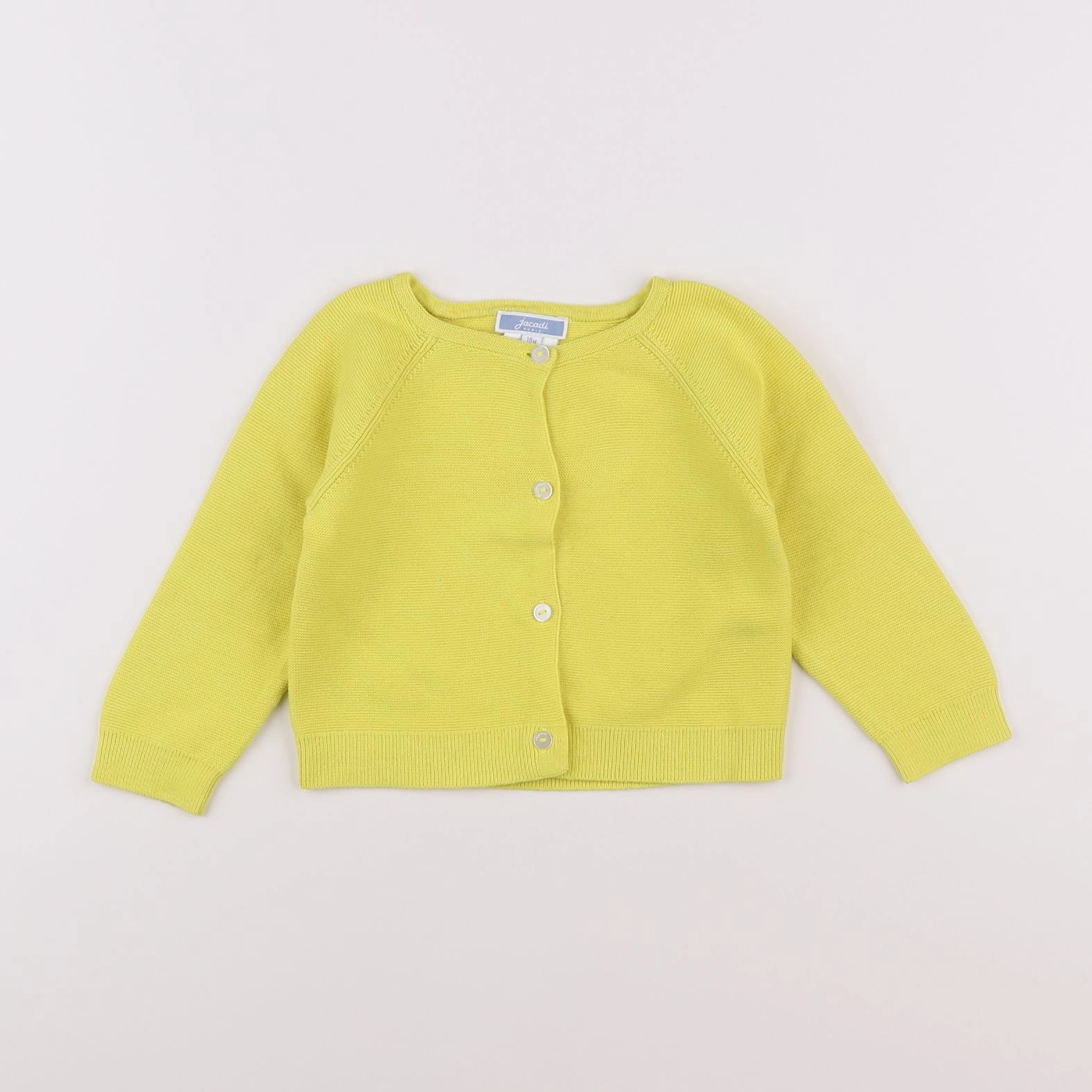 Jacadi - gilet jaune - 18 mois