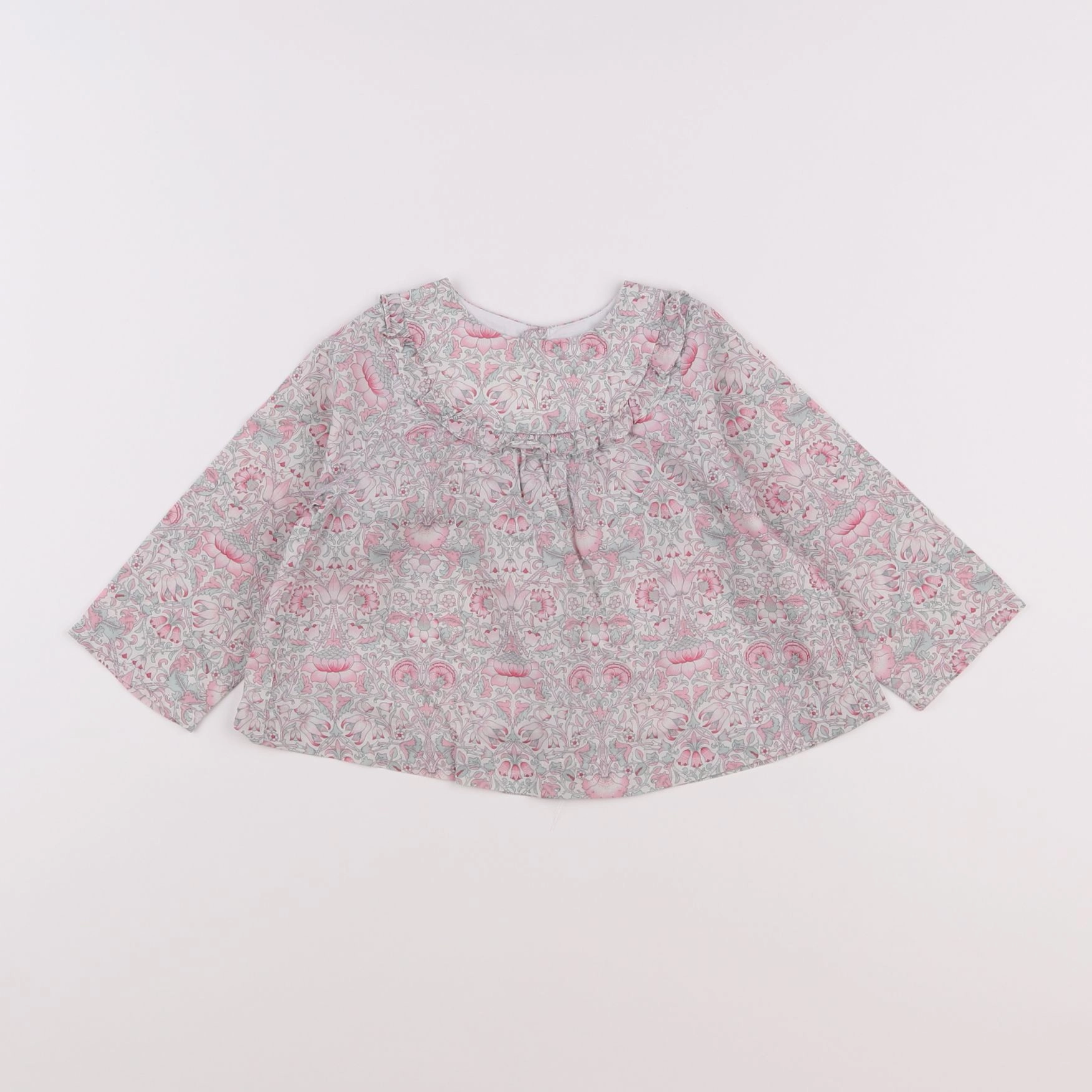 Jacadi - blouse liberty blanc - 18 mois