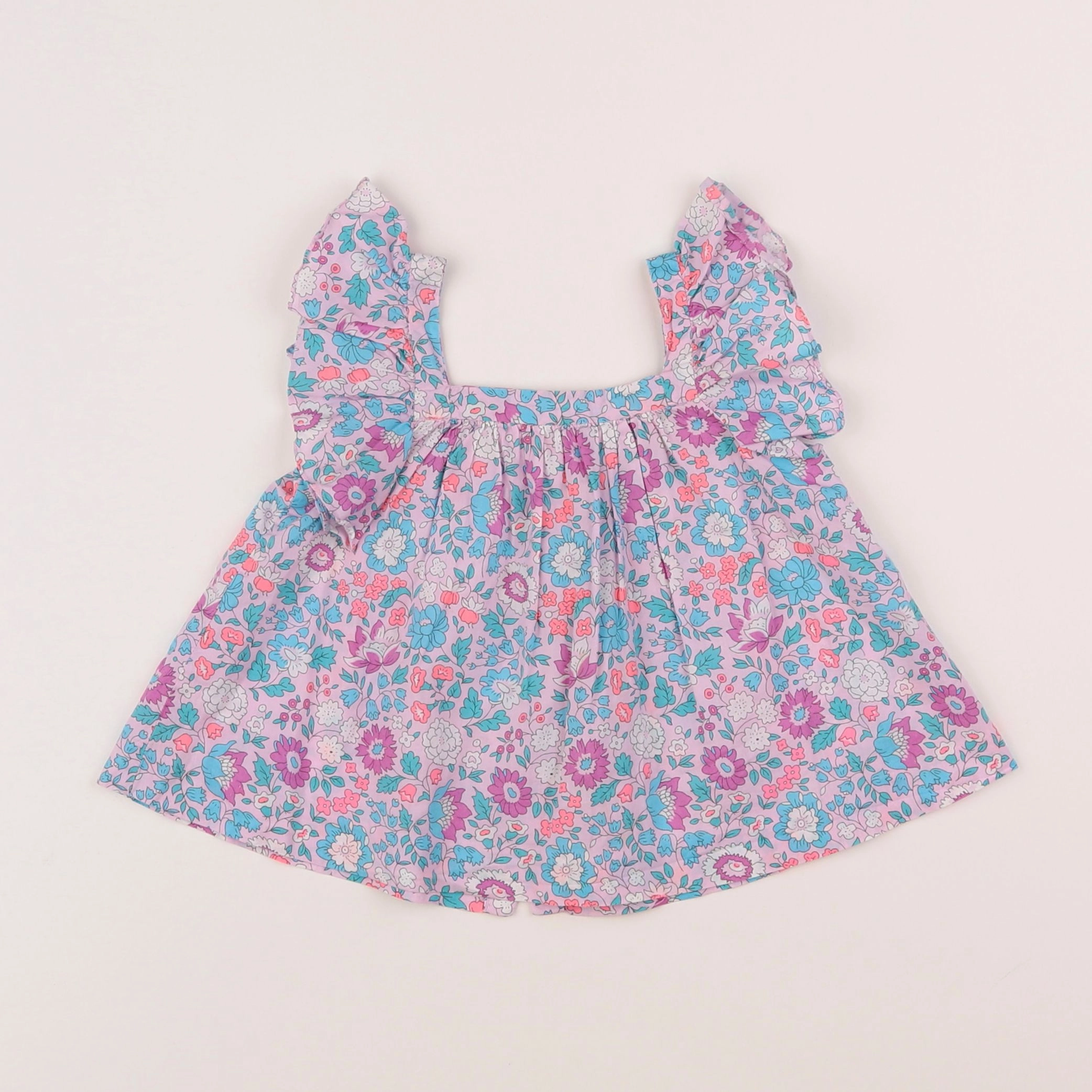Jacadi - blouse liberty rose - 18 mois
