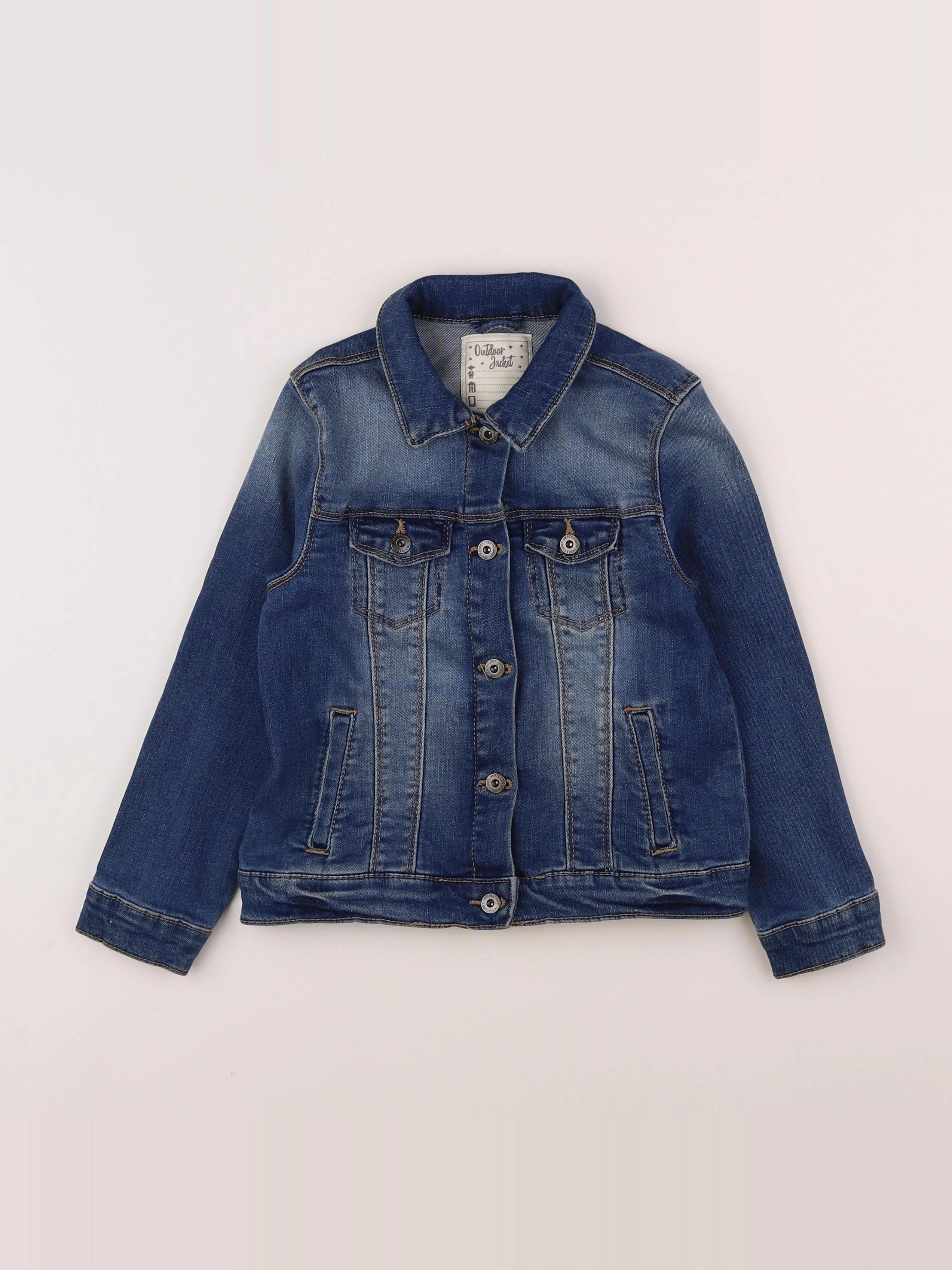 Vertbaudet - veste bleu - 6 ans