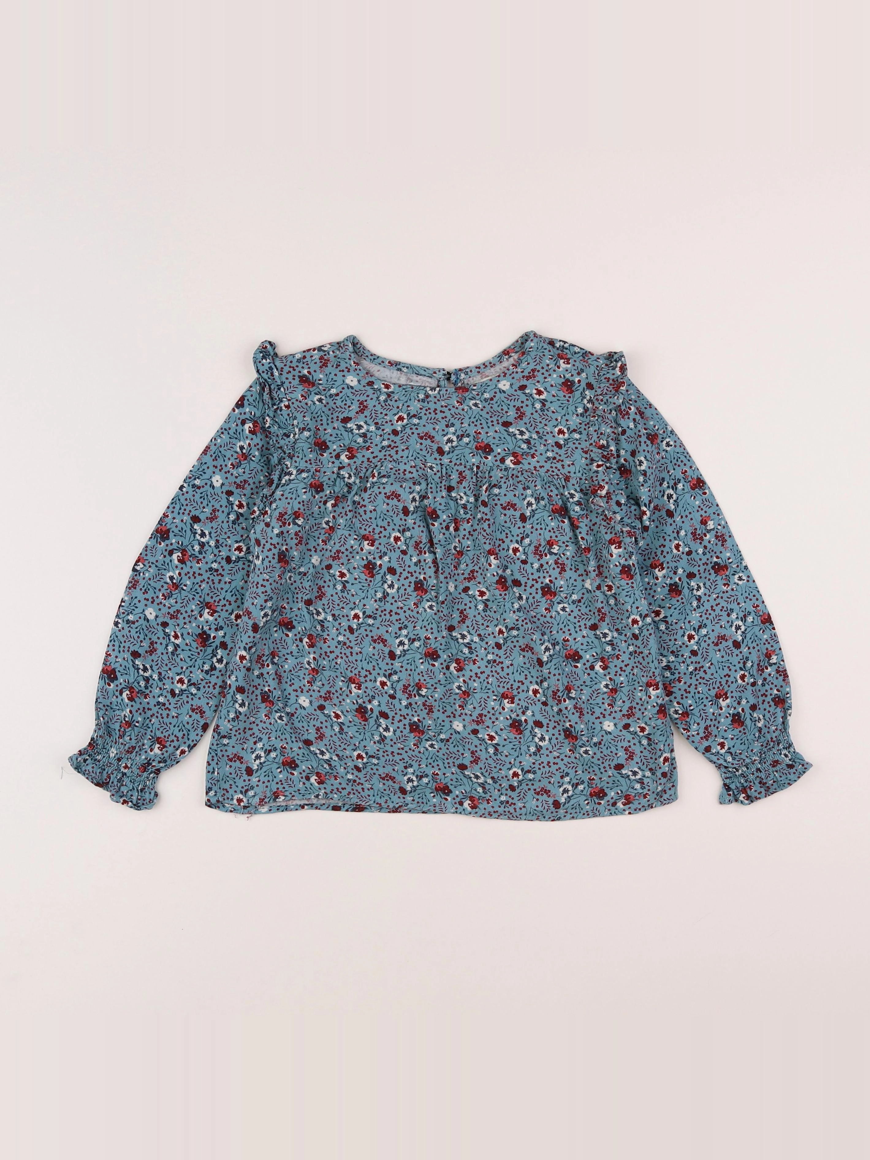 Vertbaudet - blouse multicolore - 5 ans