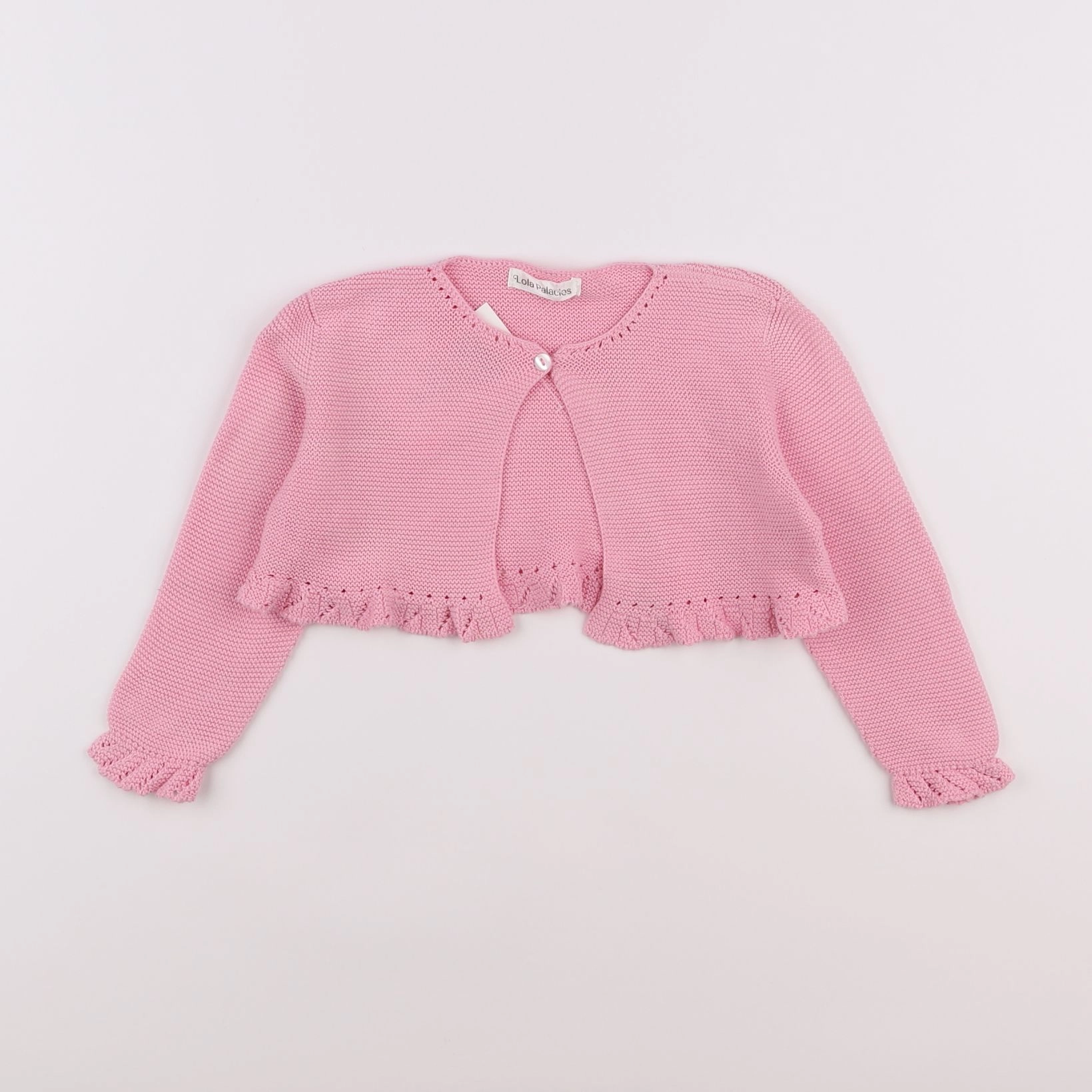 Lola Palacios - gilet rose - 3 ans