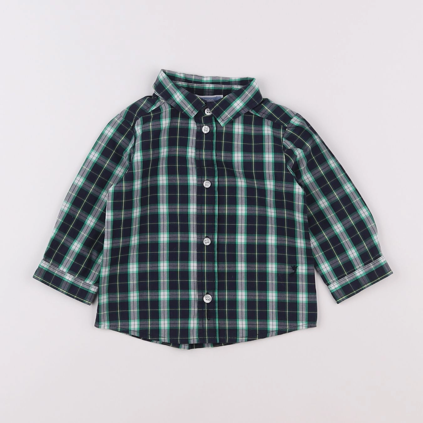 Jacadi - chemise vert - 6 mois