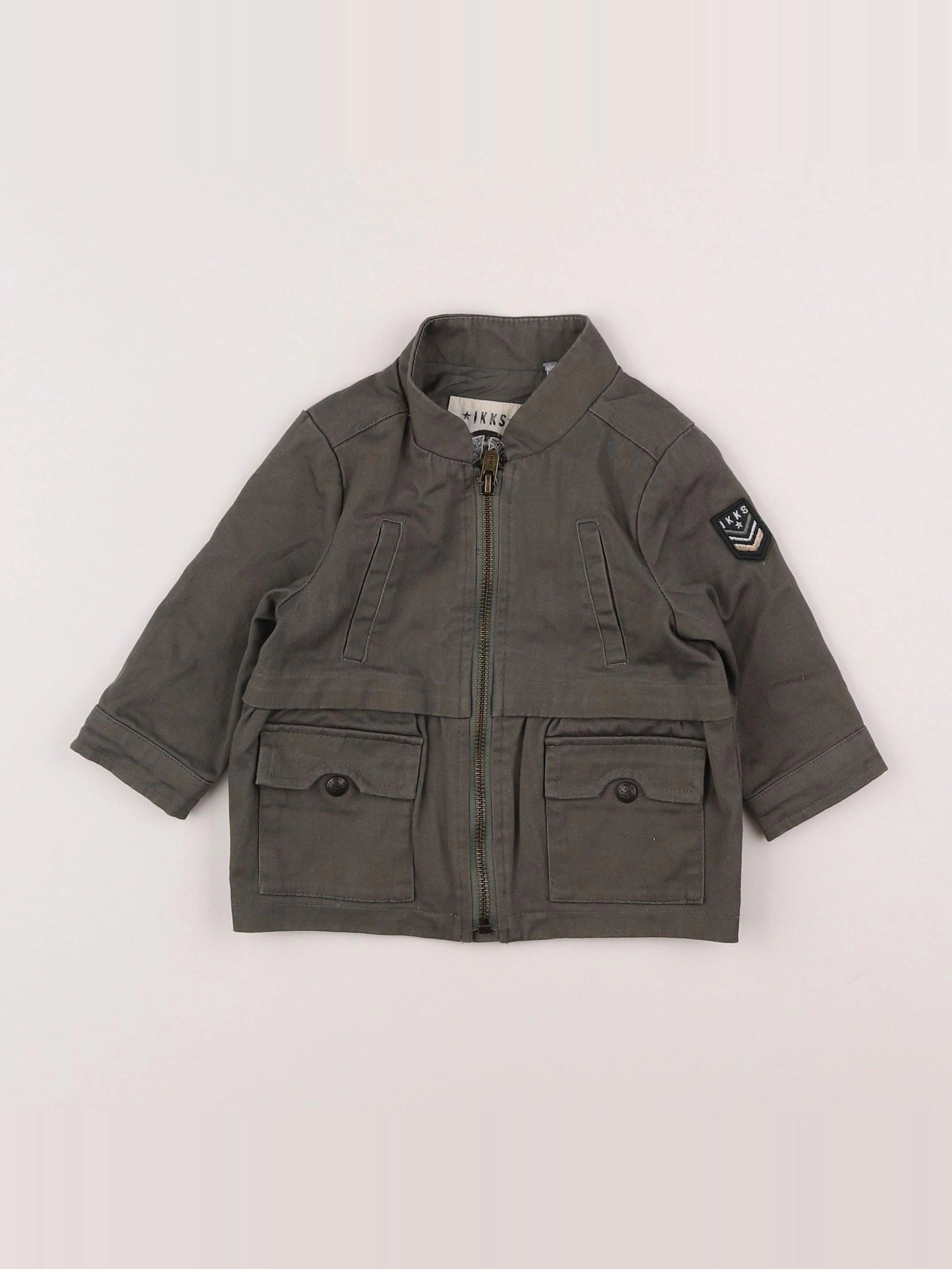 IKKS - veste vert - 6 mois