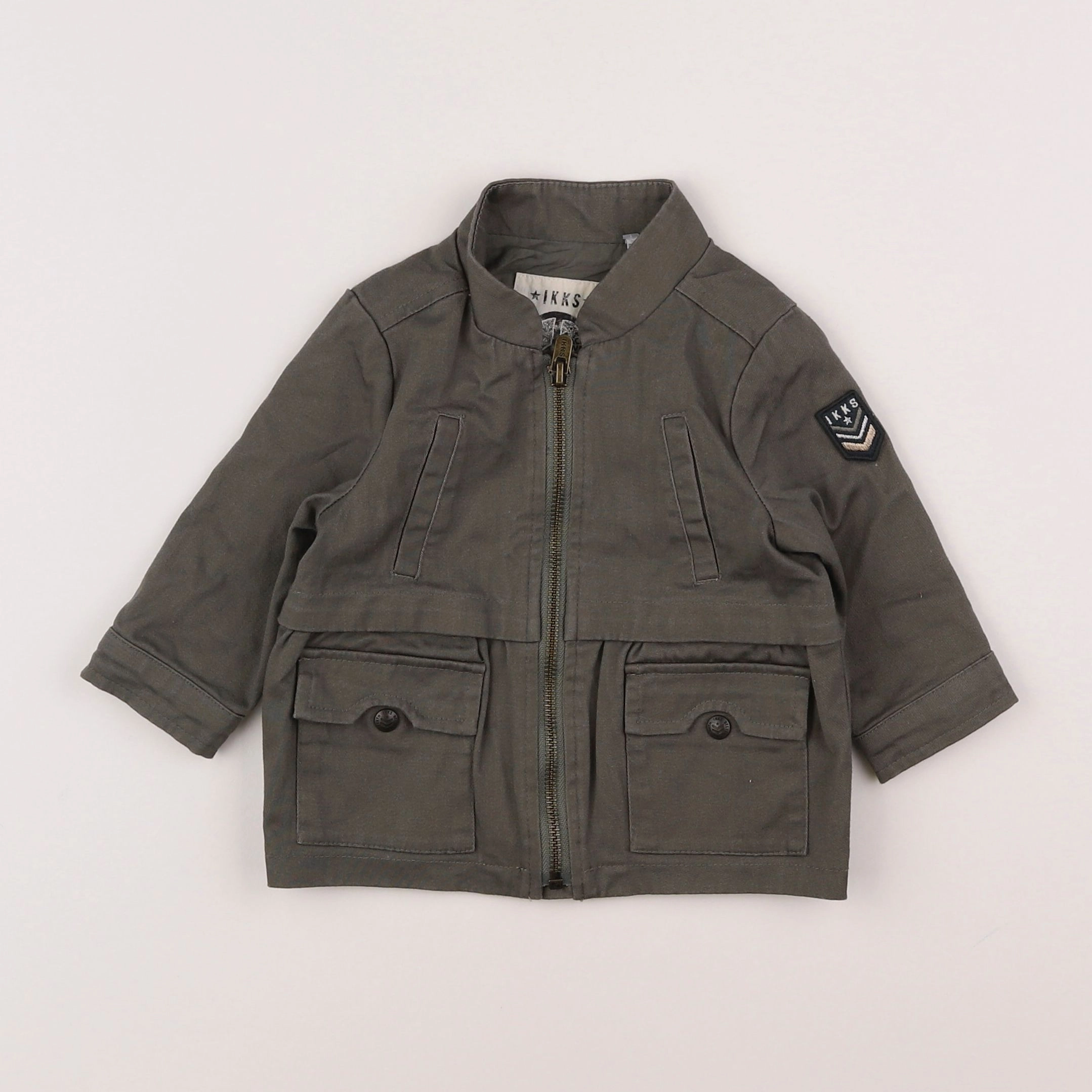 IKKS - veste vert - 6 mois